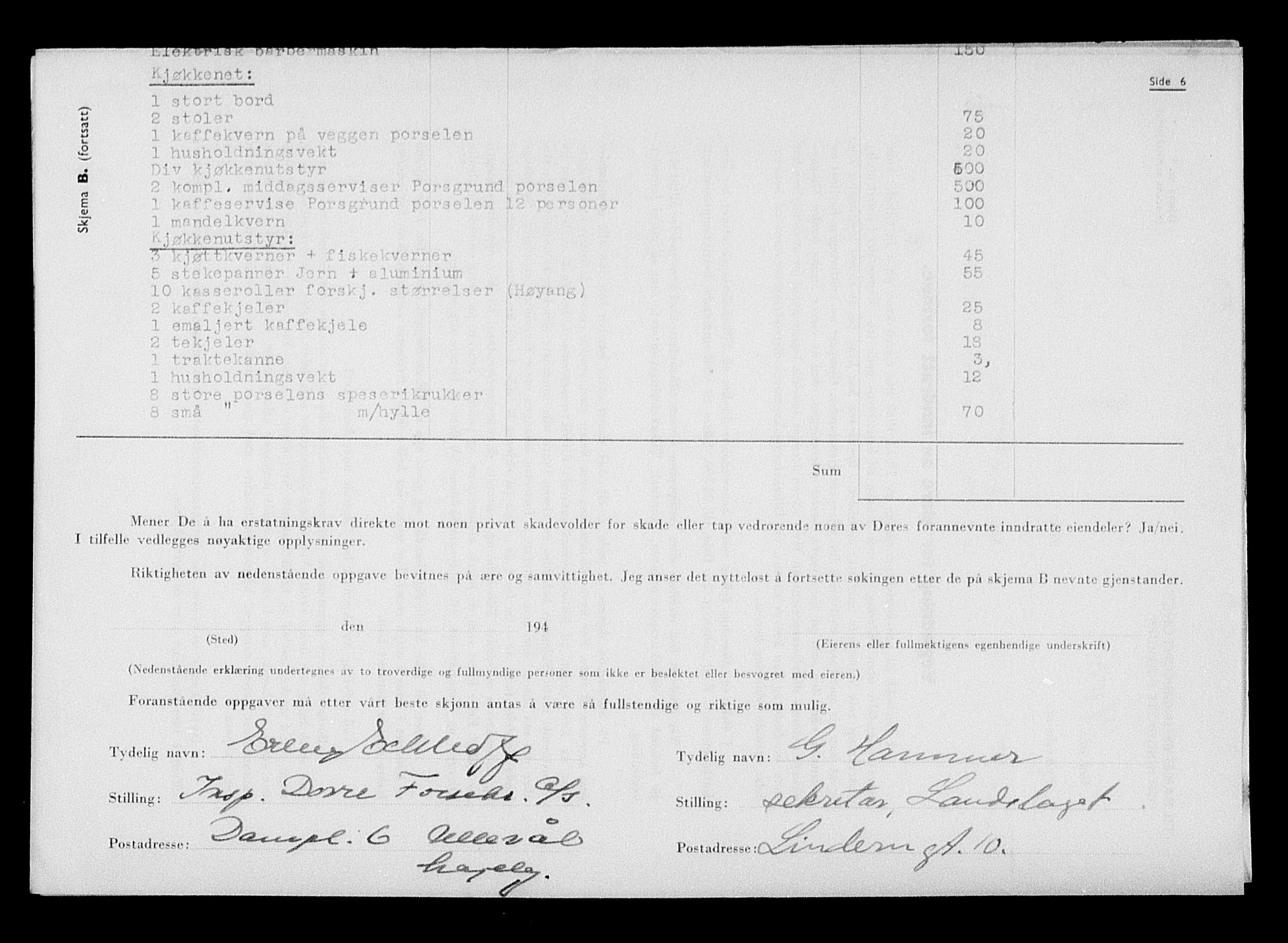 Justisdepartementet, Tilbakeføringskontoret for inndratte formuer, AV/RA-S-1564/H/Hc/Hcc/L0980: --, 1945-1947, s. 339