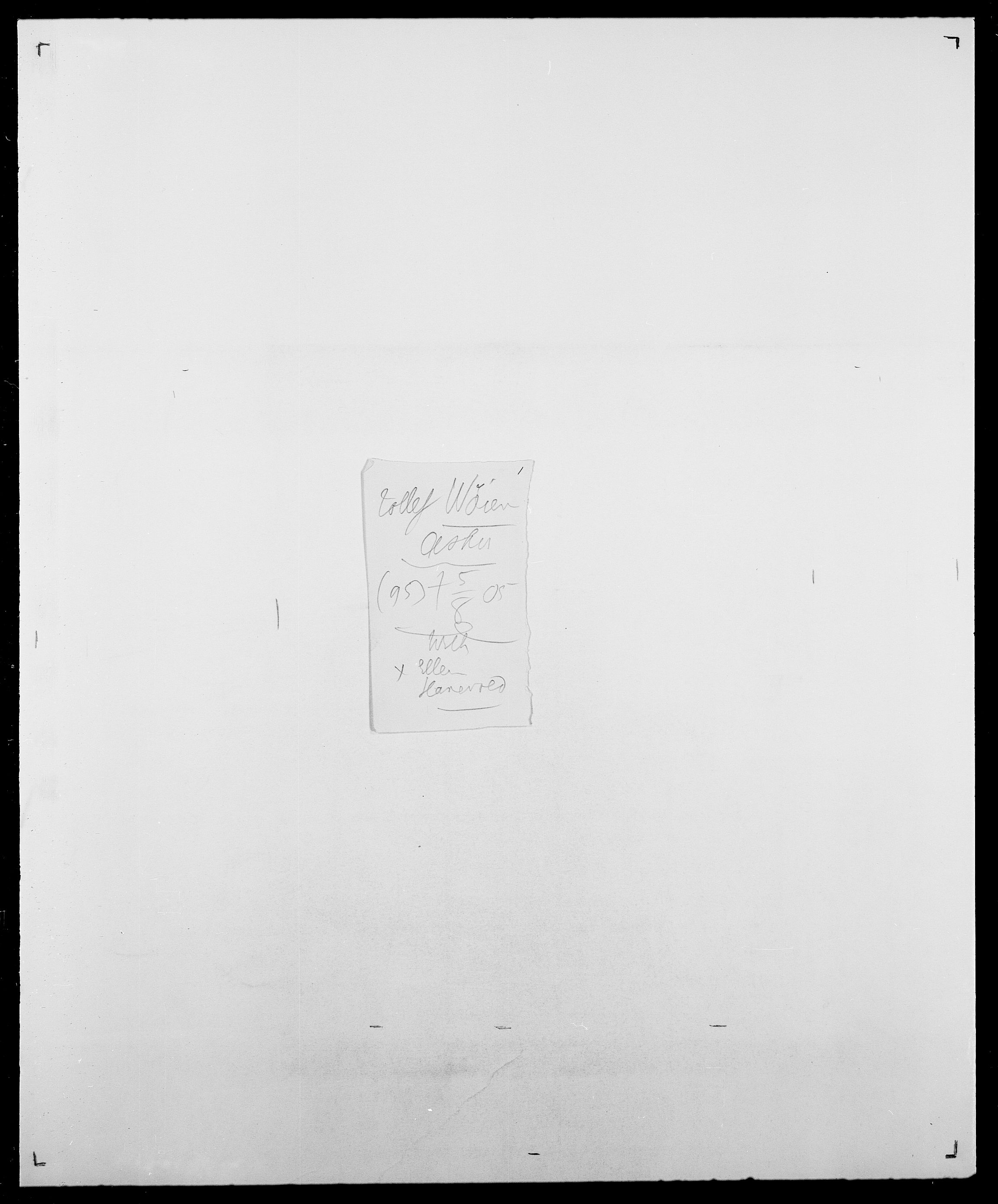 Delgobe, Charles Antoine - samling, SAO/PAO-0038/D/Da/L0043: Wulfsberg - v. Zanten, s. 37