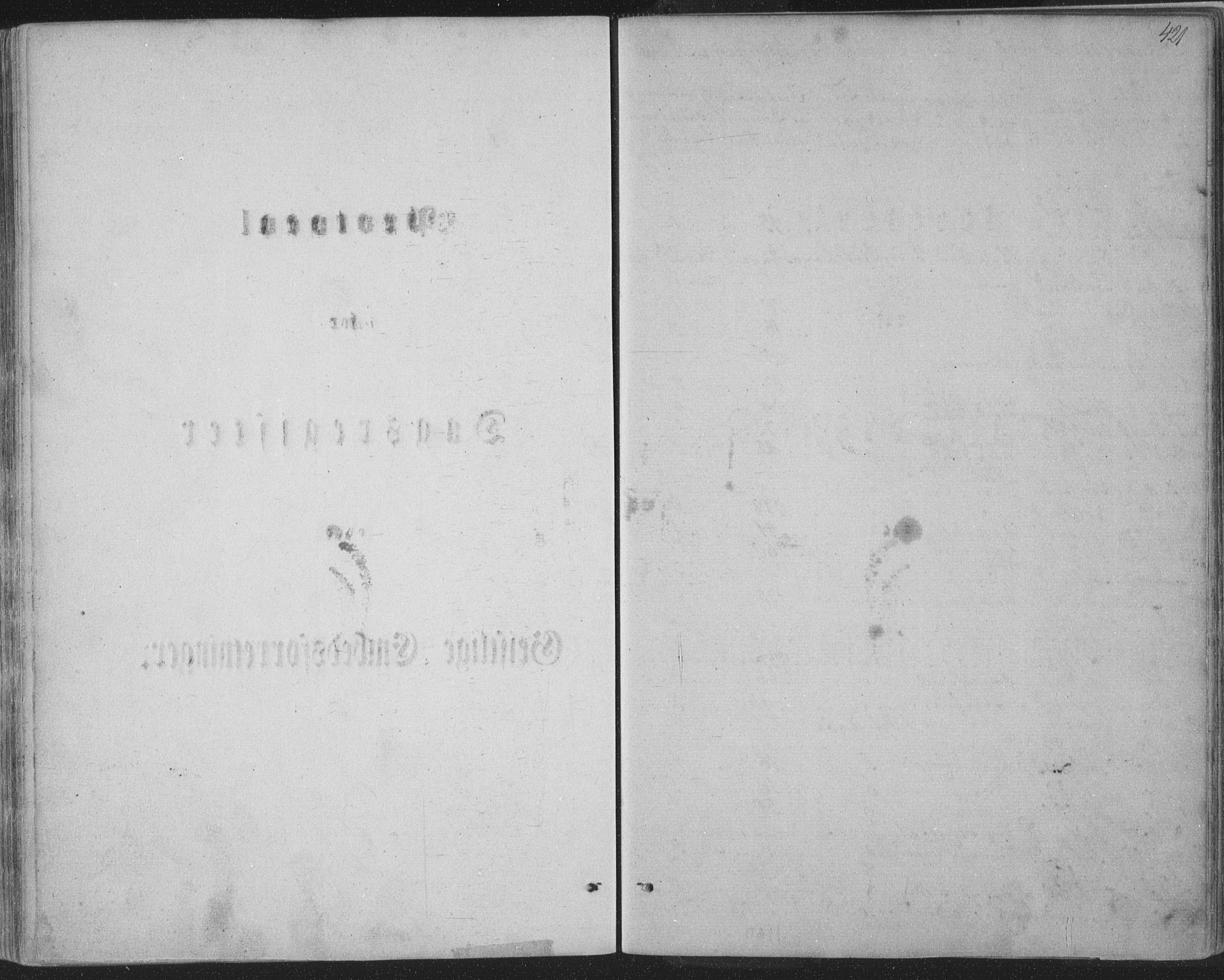 Ministerialprotokoller, klokkerbøker og fødselsregistre - Nordland, AV/SAT-A-1459/888/L1241: Ministerialbok nr. 888A07, 1849-1869, s. 421