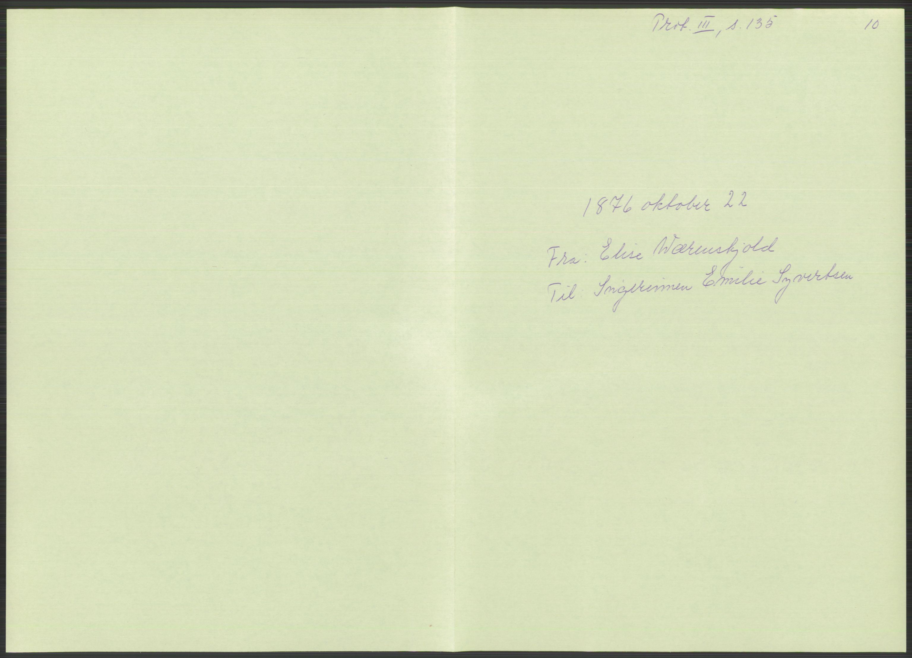 Samlinger til kildeutgivelse, Amerikabrevene, AV/RA-EA-4057/F/L0039: Innlån fra Ole Kolsrud, Buskerud og Ferdinand Næshagen, Østfold, 1860-1972, s. 99