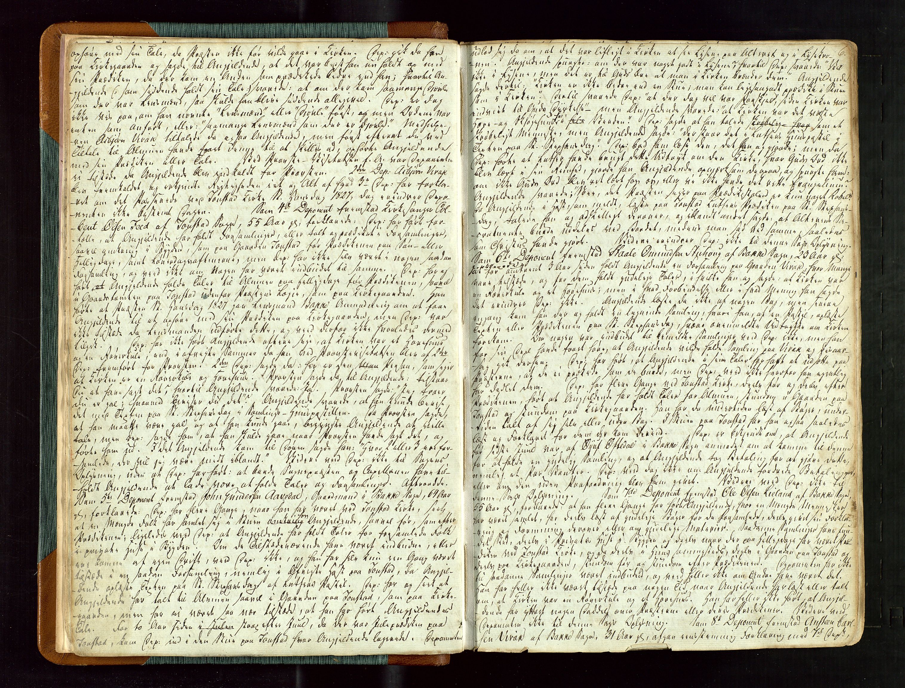 Jæren og Dalane sorenskriveri, AV/SAST-A-100306/3/30/30BBA/L0002: EKSTRARETTSPROTOKOLL - DALANE, 1829-1835, s. 5b-6a