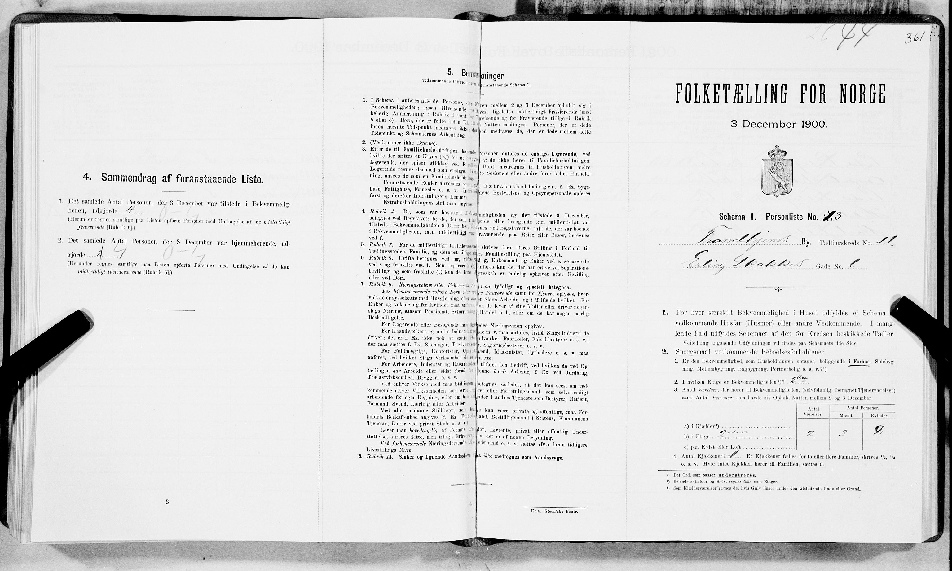 SAT, Folketelling 1900 for 1601 Trondheim kjøpstad, 1900, s. 1846