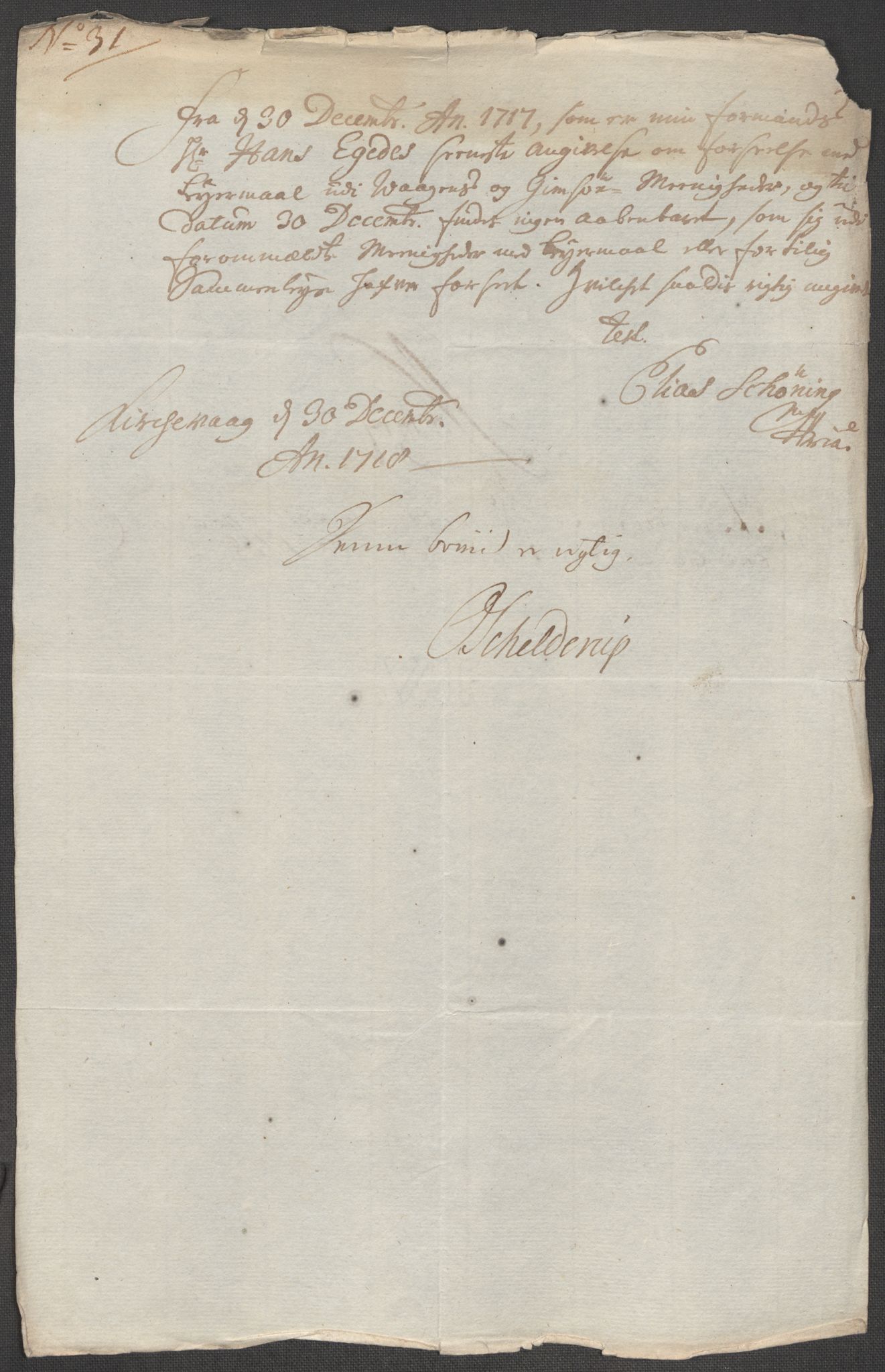 Rentekammeret inntil 1814, Reviderte regnskaper, Fogderegnskap, AV/RA-EA-4092/R67/L4684: Fogderegnskap Vesterålen, Andenes og Lofoten, 1718, s. 280