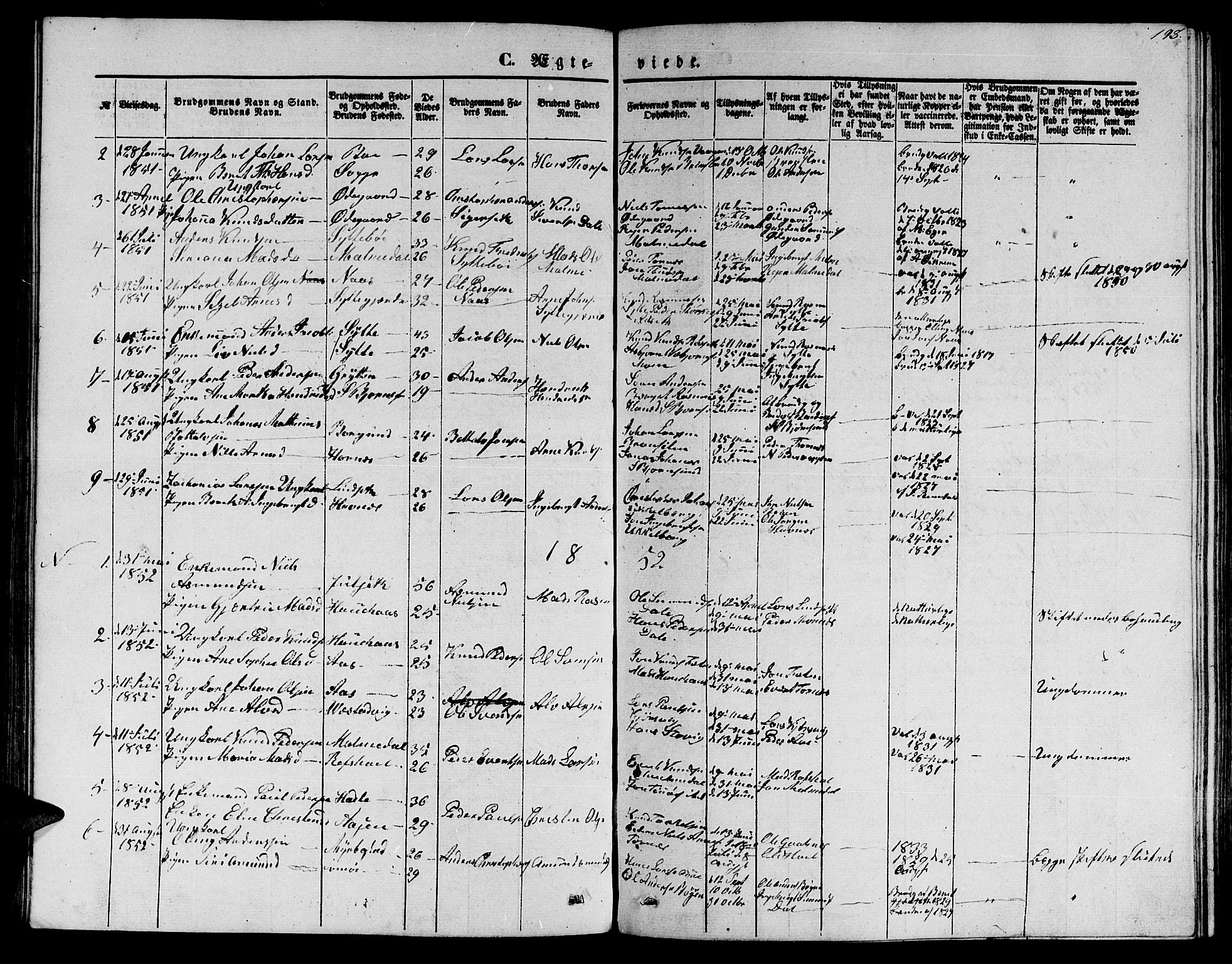 Ministerialprotokoller, klokkerbøker og fødselsregistre - Møre og Romsdal, AV/SAT-A-1454/565/L0753: Klokkerbok nr. 565C02, 1845-1870, s. 198