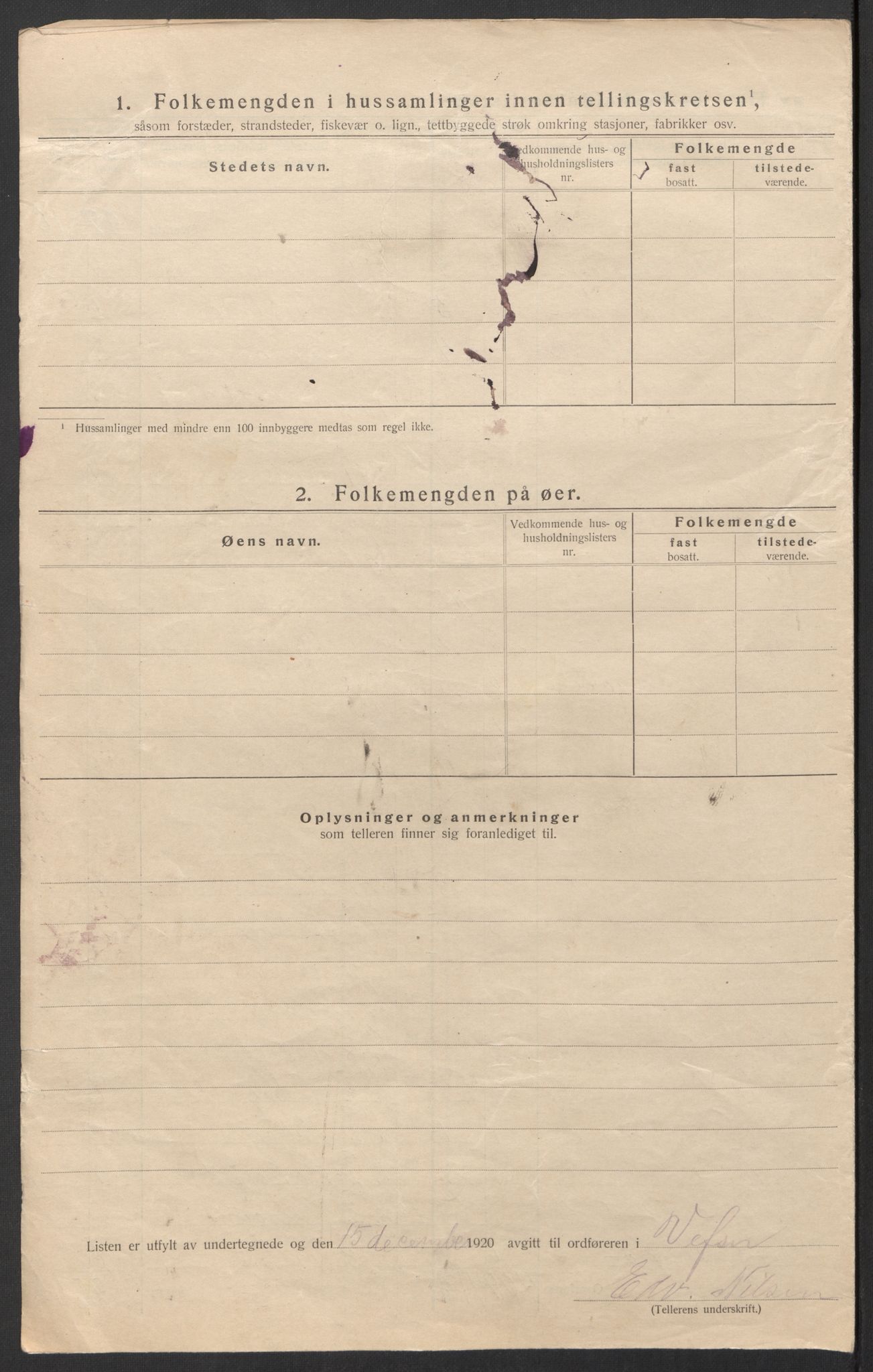 SAT, Folketelling 1920 for 1824 Vefsn herred, 1920, s. 38