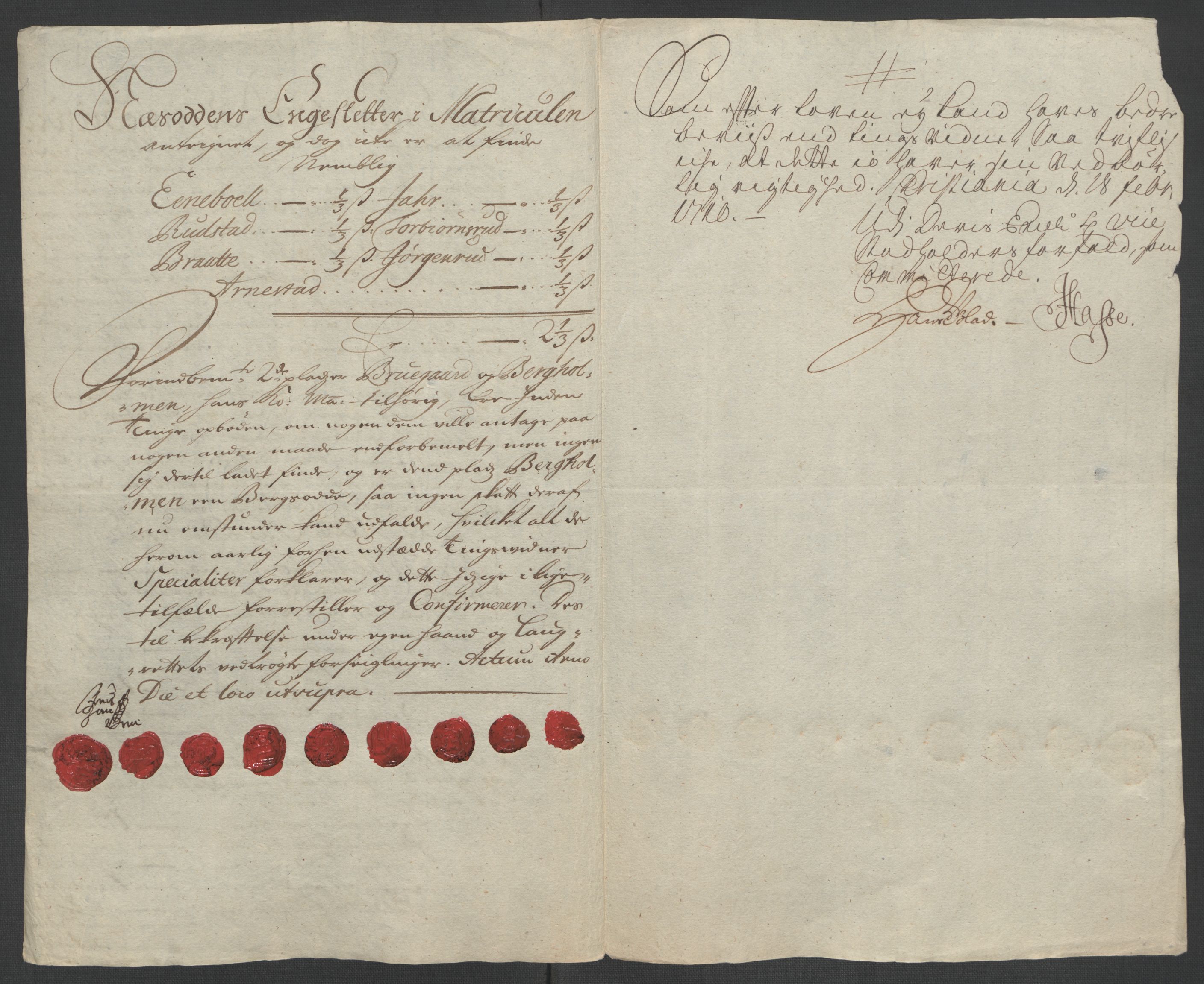 Rentekammeret inntil 1814, Reviderte regnskaper, Fogderegnskap, AV/RA-EA-4092/R10/L0447: Fogderegnskap Aker og Follo, 1707-1709, s. 554