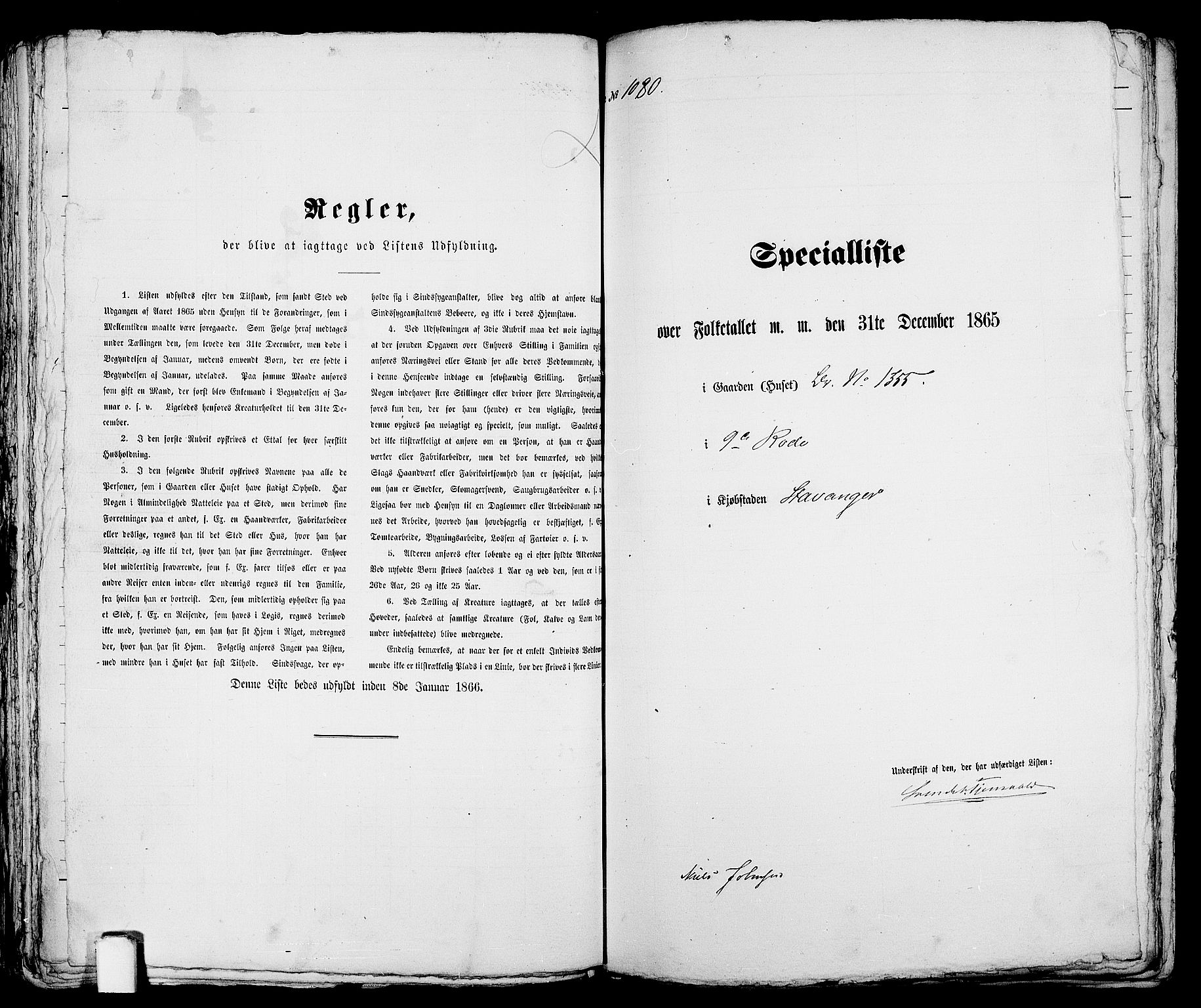 RA, Folketelling 1865 for 1103 Stavanger kjøpstad, 1865, s. 2184