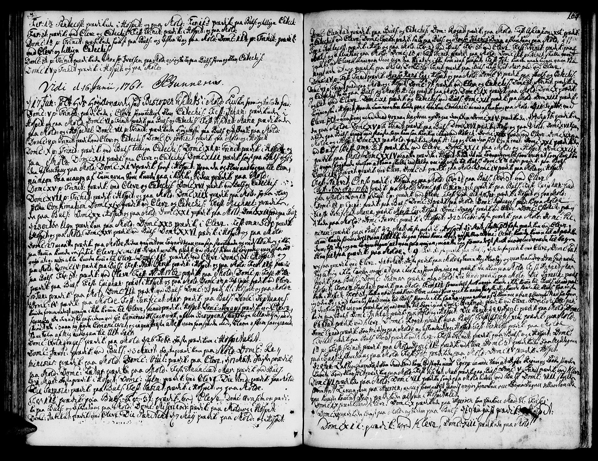 Ministerialprotokoller, klokkerbøker og fødselsregistre - Møre og Romsdal, AV/SAT-A-1454/555/L0648: Ministerialbok nr. 555A01, 1759-1793, s. 164