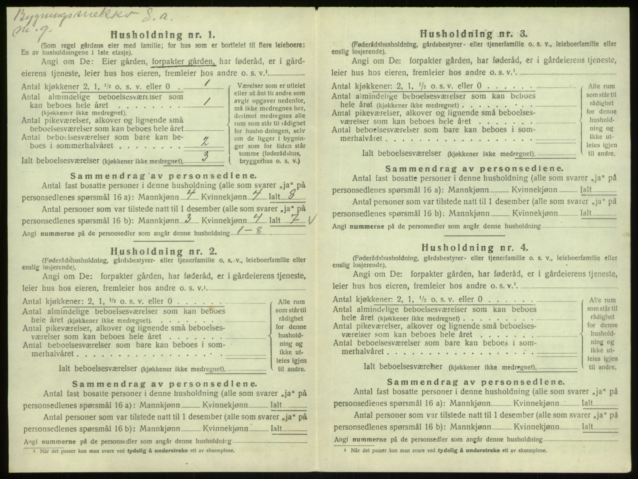 SAB, Folketelling 1920 for 1266 Masfjorden herred, 1920, s. 455