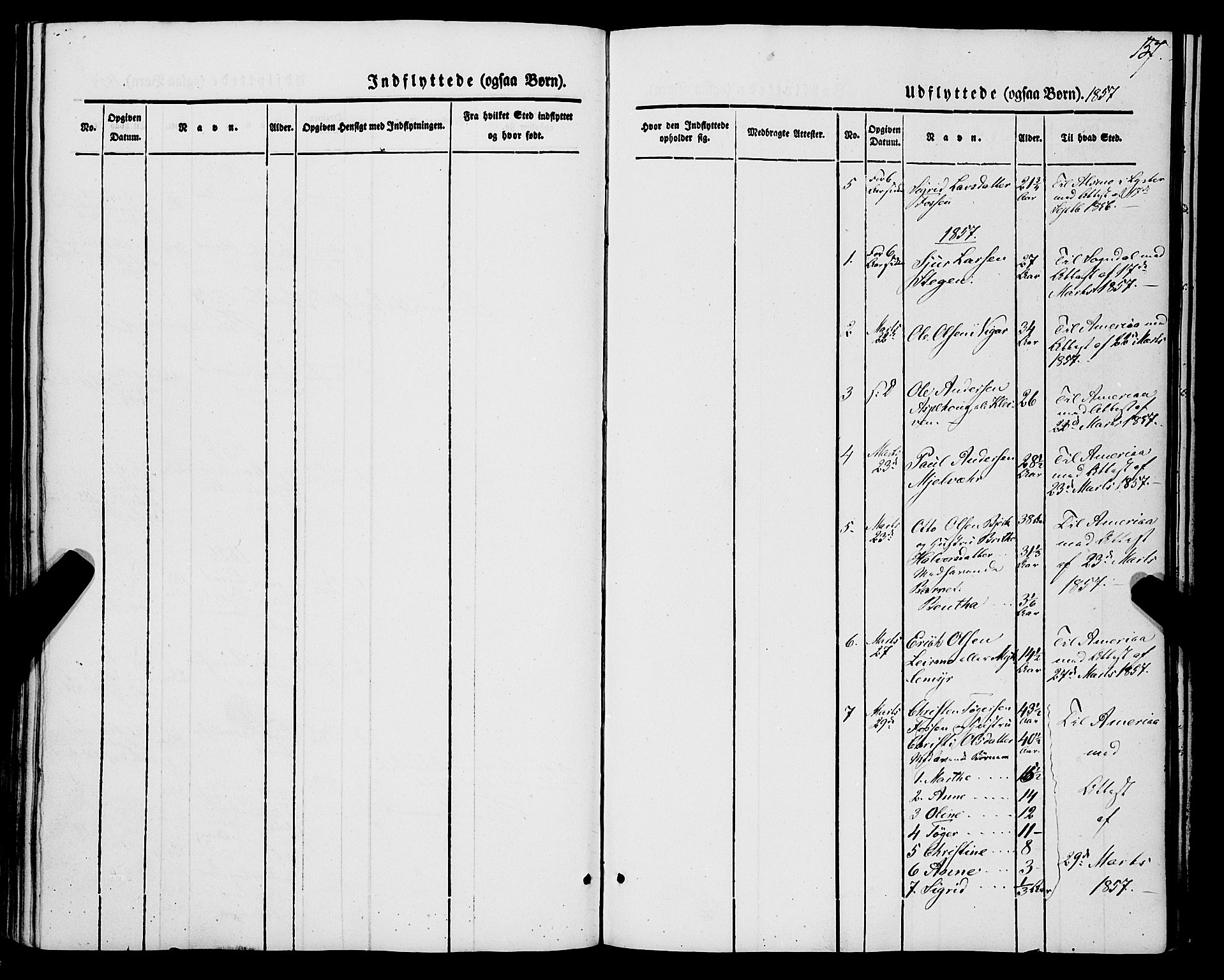 Jostedal sokneprestembete, SAB/A-80601/H/Haa/Haaa/L0005: Ministerialbok nr. A 5, 1849-1877, s. 157