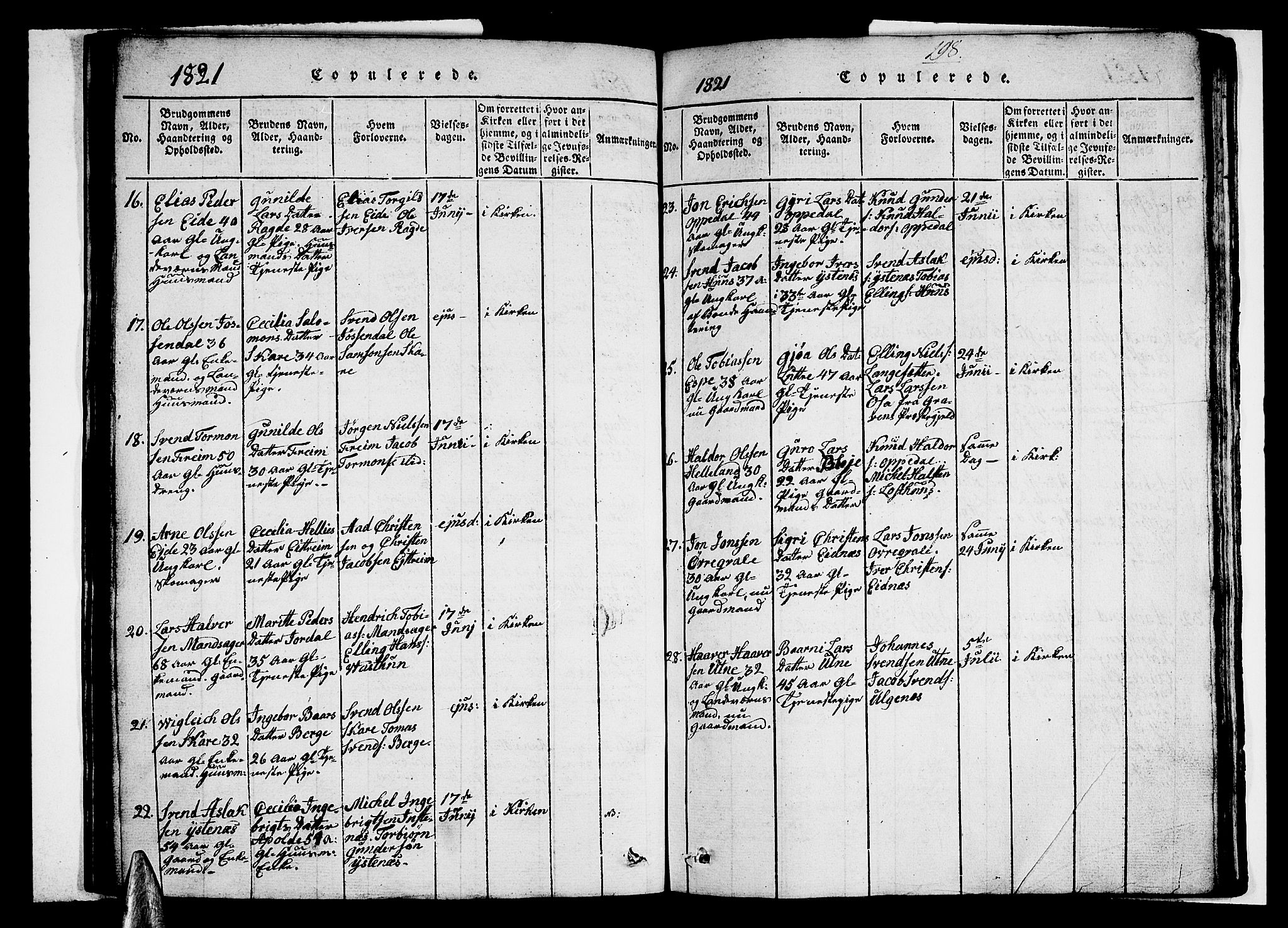 Ullensvang sokneprestembete, AV/SAB-A-78701/H/Hab: Klokkerbok nr. A 3, 1817-1825, s. 198