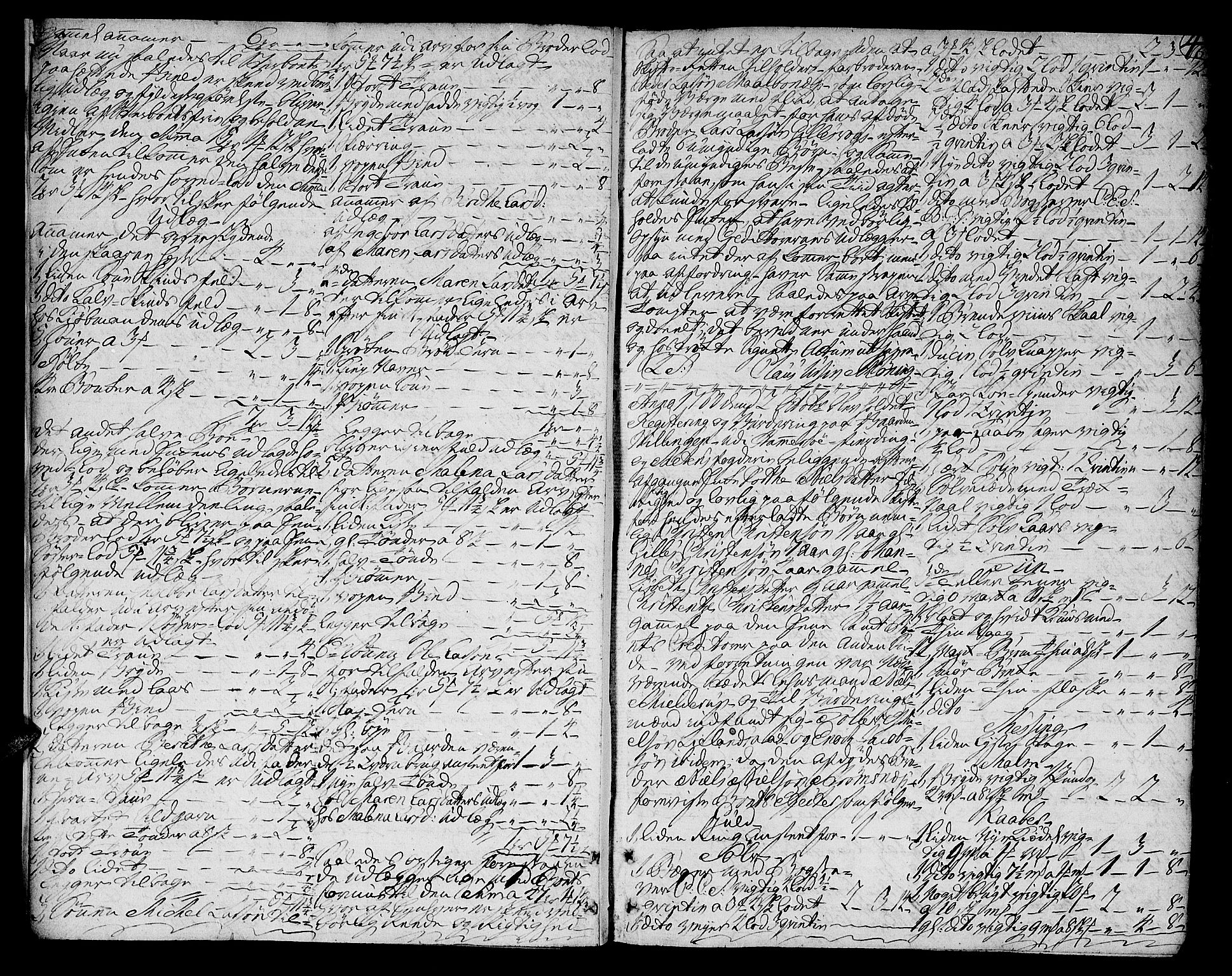 Salten sorenskriveri, AV/SAT-A-4578/1/3/3A/L0009: Skifteprotokoll 6a, 1761-1762, s. 3b-4a
