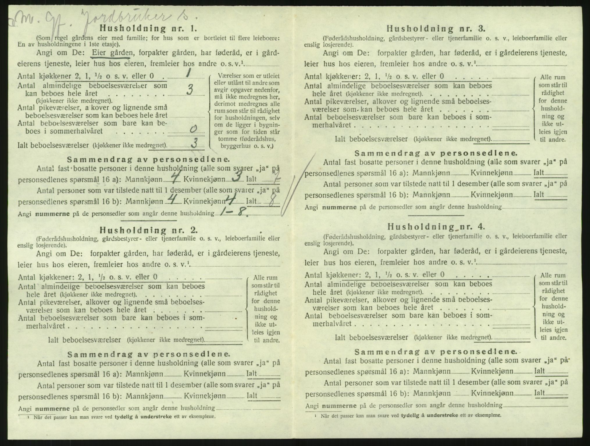 SAKO, Folketelling 1920 for 0727 Hedrum herred, 1920, s. 1264
