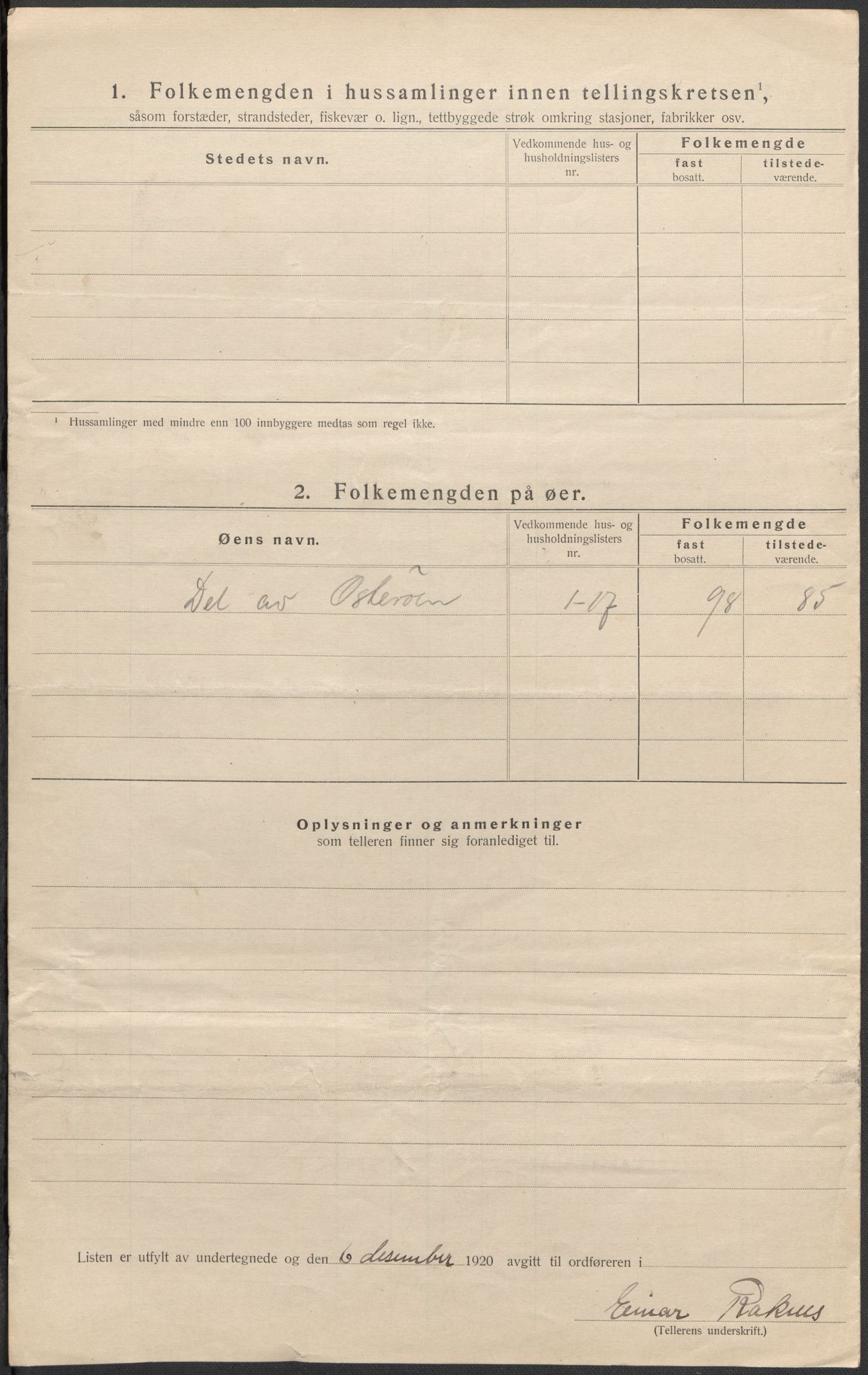 SAB, Folketelling 1920 for 1254 Hamre herred, 1920, s. 29