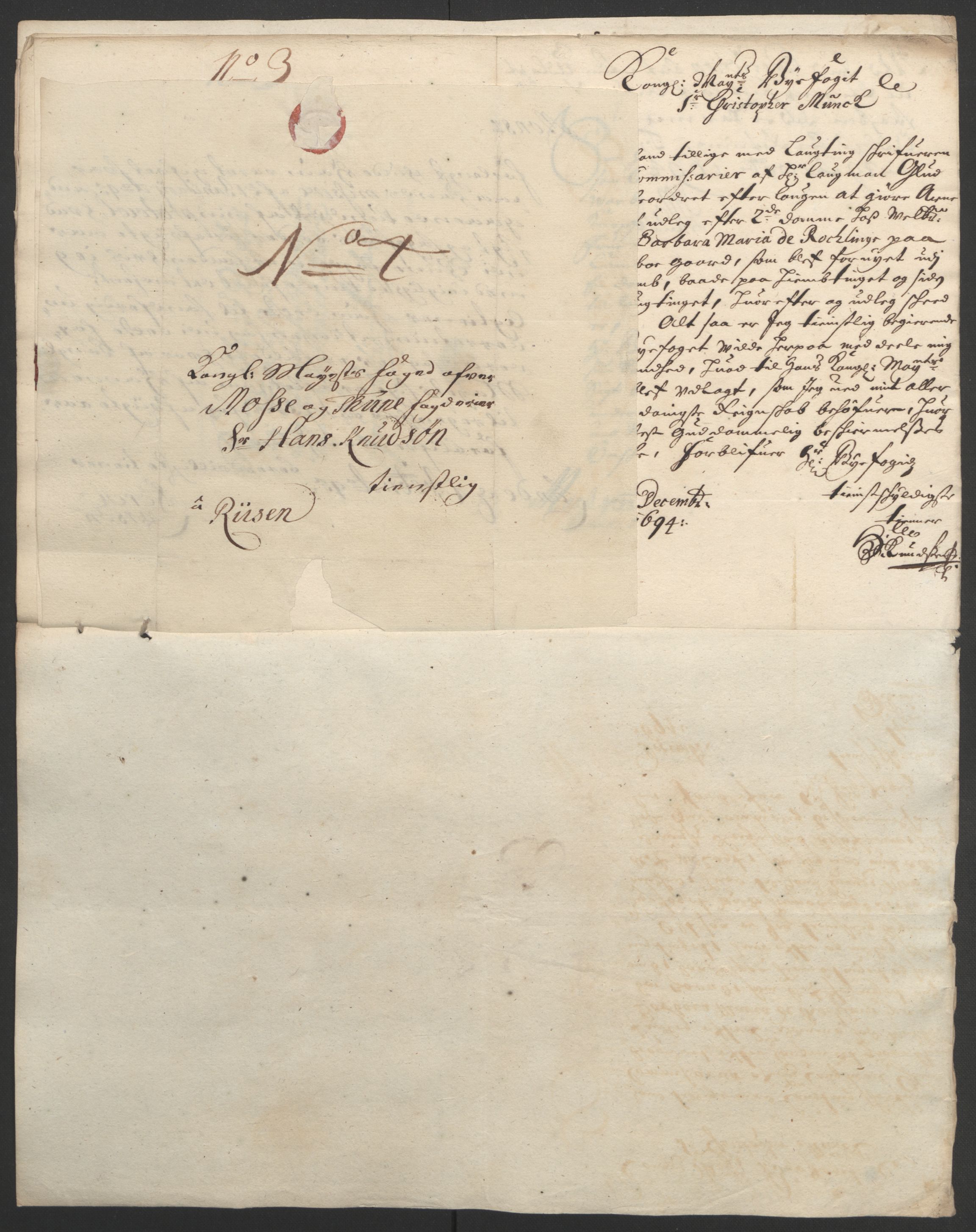 Rentekammeret inntil 1814, Reviderte regnskaper, Fogderegnskap, AV/RA-EA-4092/R03/L0121: Fogderegnskap Onsøy, Tune, Veme og Åbygge fogderi, 1694, s. 79