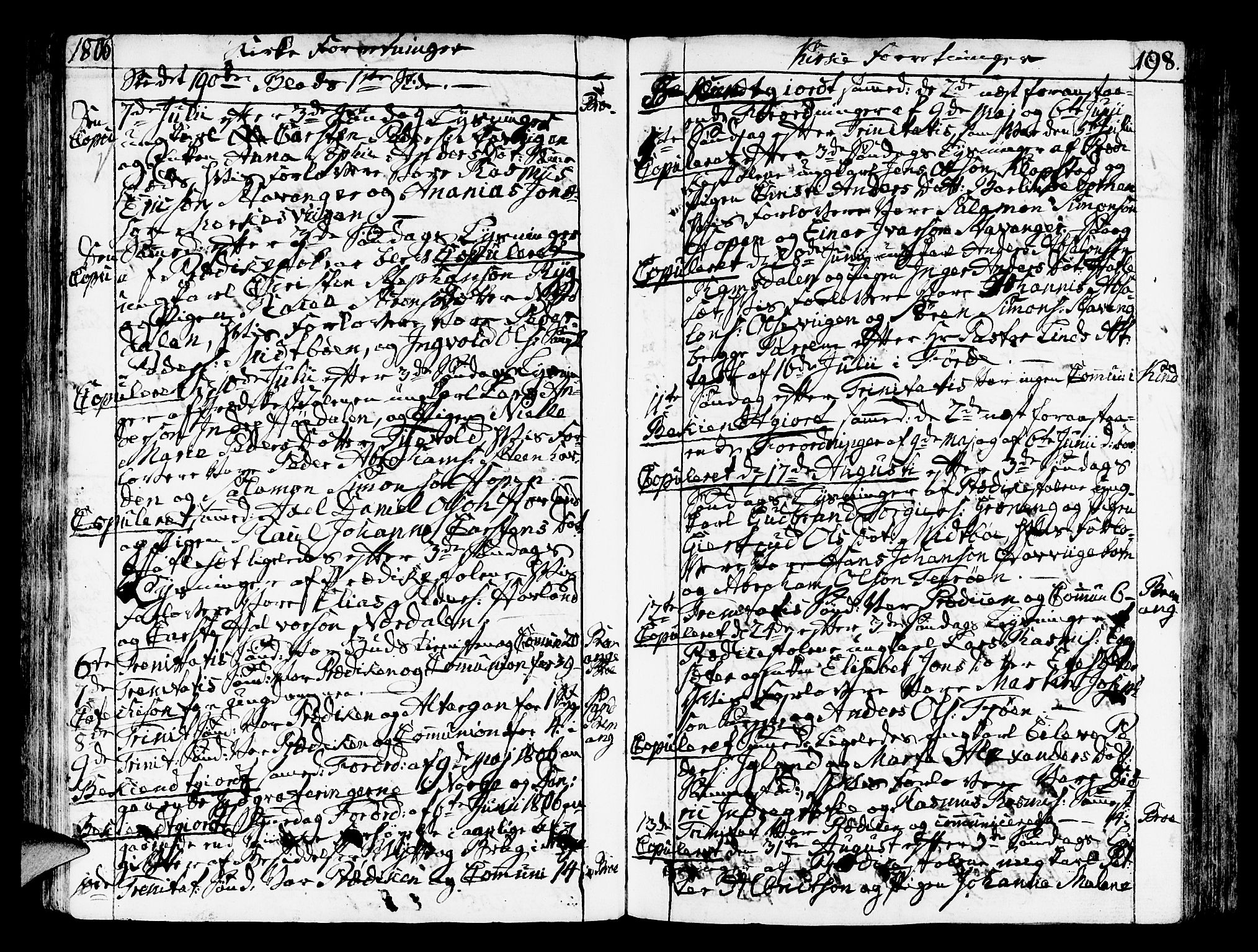 Kinn sokneprestembete, AV/SAB-A-80801/H/Haa/Haaa/L0003: Ministerialbok nr. A 3, 1785-1821, s. 198