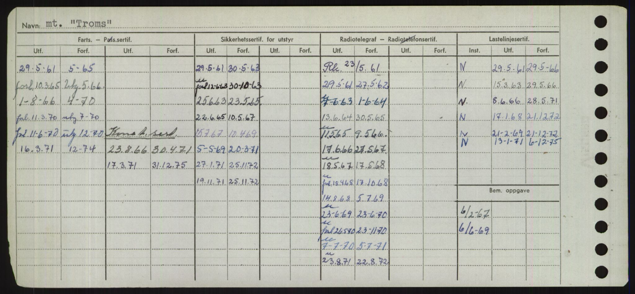 Sjøfartsdirektoratet med forløpere, Skipsmålingen, RA/S-1627/H/Hd/L0039: Fartøy, Ti-Tø, s. 630