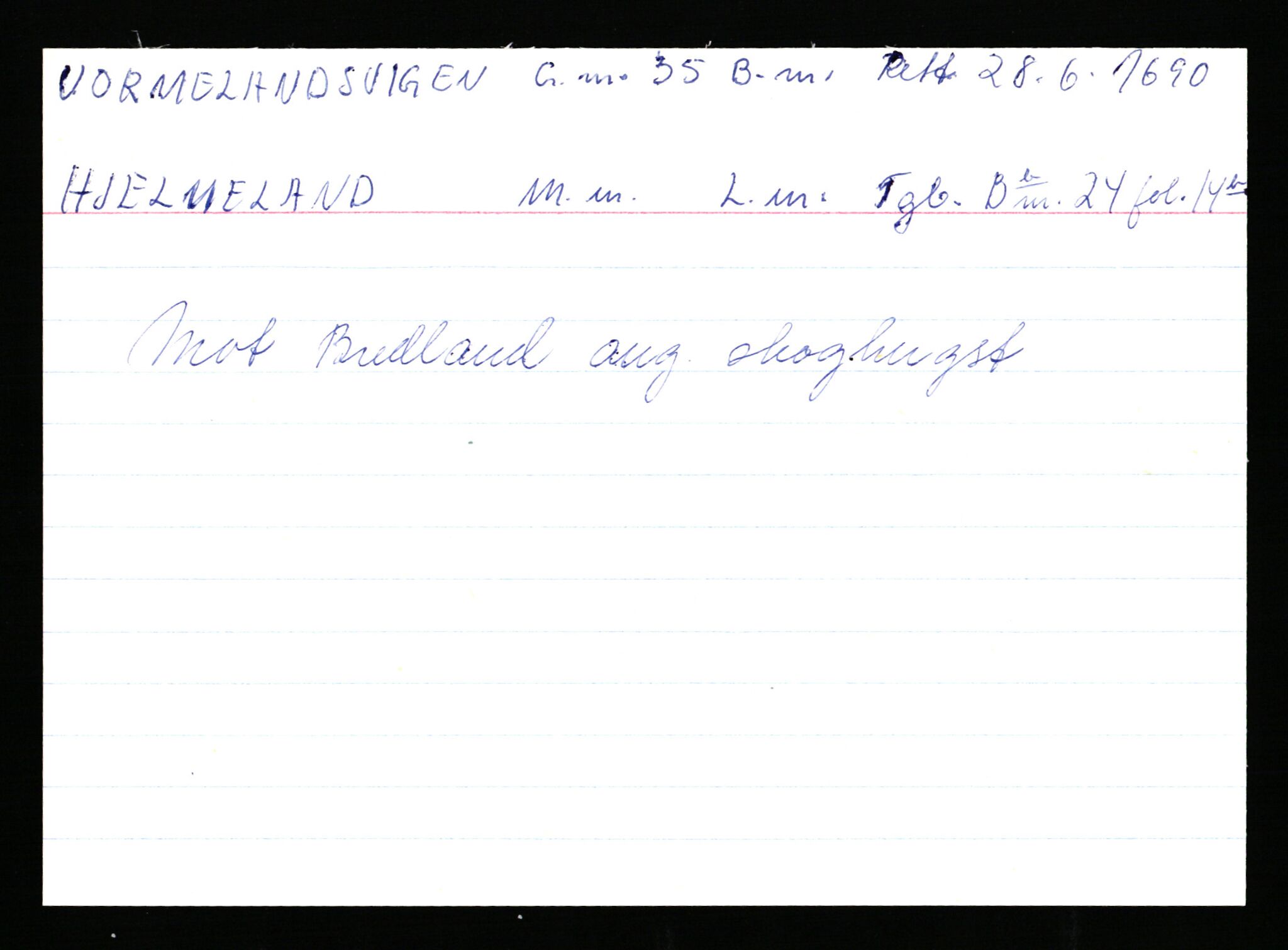 Statsarkivet i Stavanger, AV/SAST-A-101971/03/Y/Ym/L0068: Åstedskort sortert etter gårdsnavn: Vormedal - Ytrevold, 1600-1950, s. 22