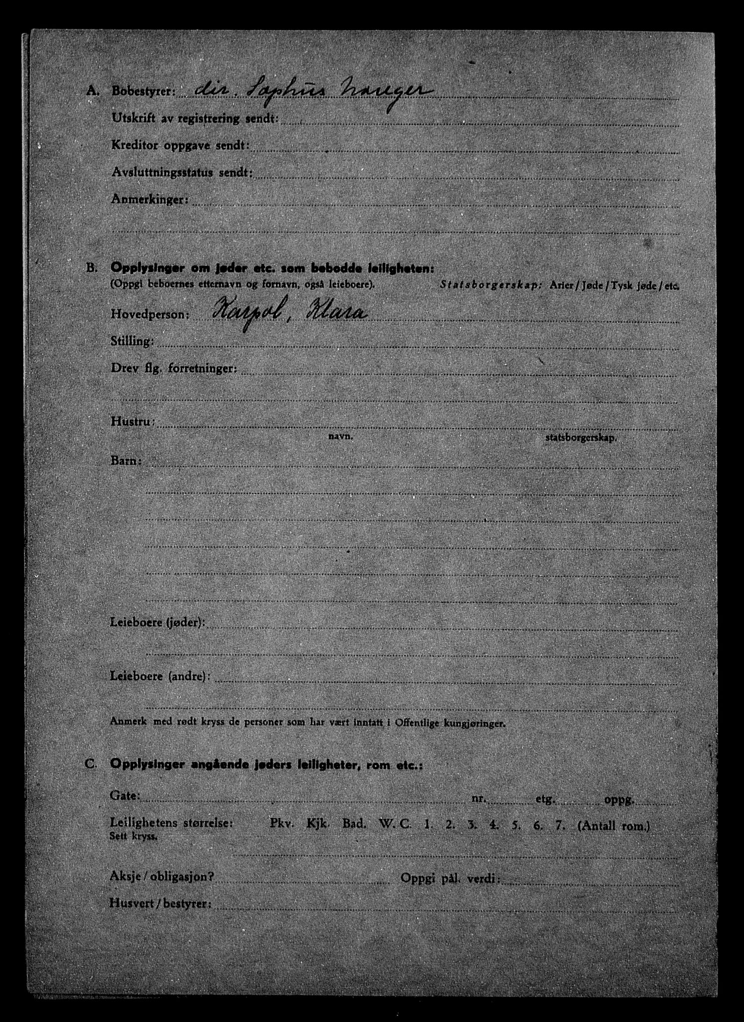 Justisdepartementet, Tilbakeføringskontoret for inndratte formuer, AV/RA-S-1564/H/Hc/Hcc/L0949: --, 1945-1947, s. 452