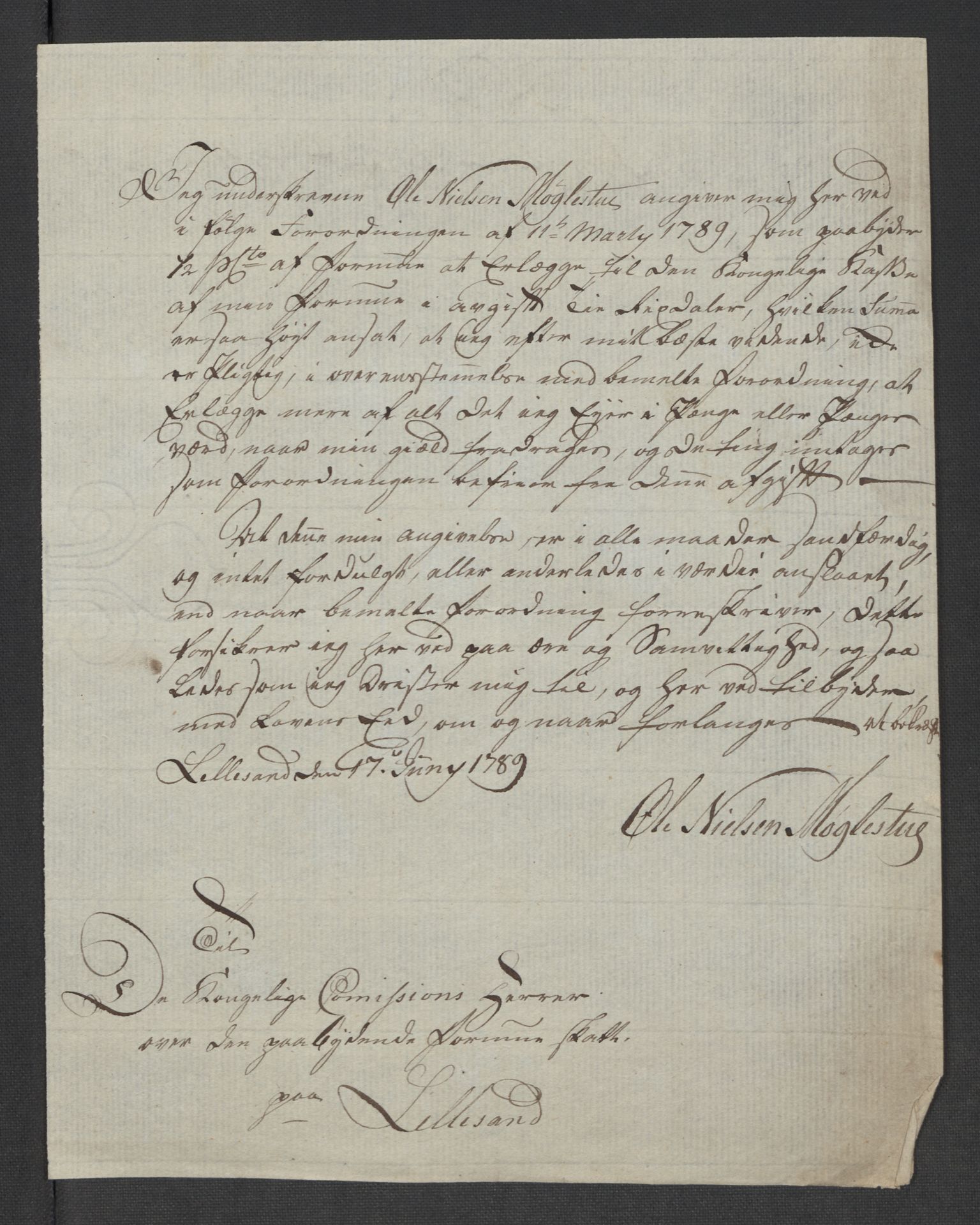 Rentekammeret inntil 1814, Reviderte regnskaper, Mindre regnskaper, AV/RA-EA-4068/Rf/Rfe/L0027: Nedenes fogderi, Nedre Romerike fogderi, 1789, s. 164