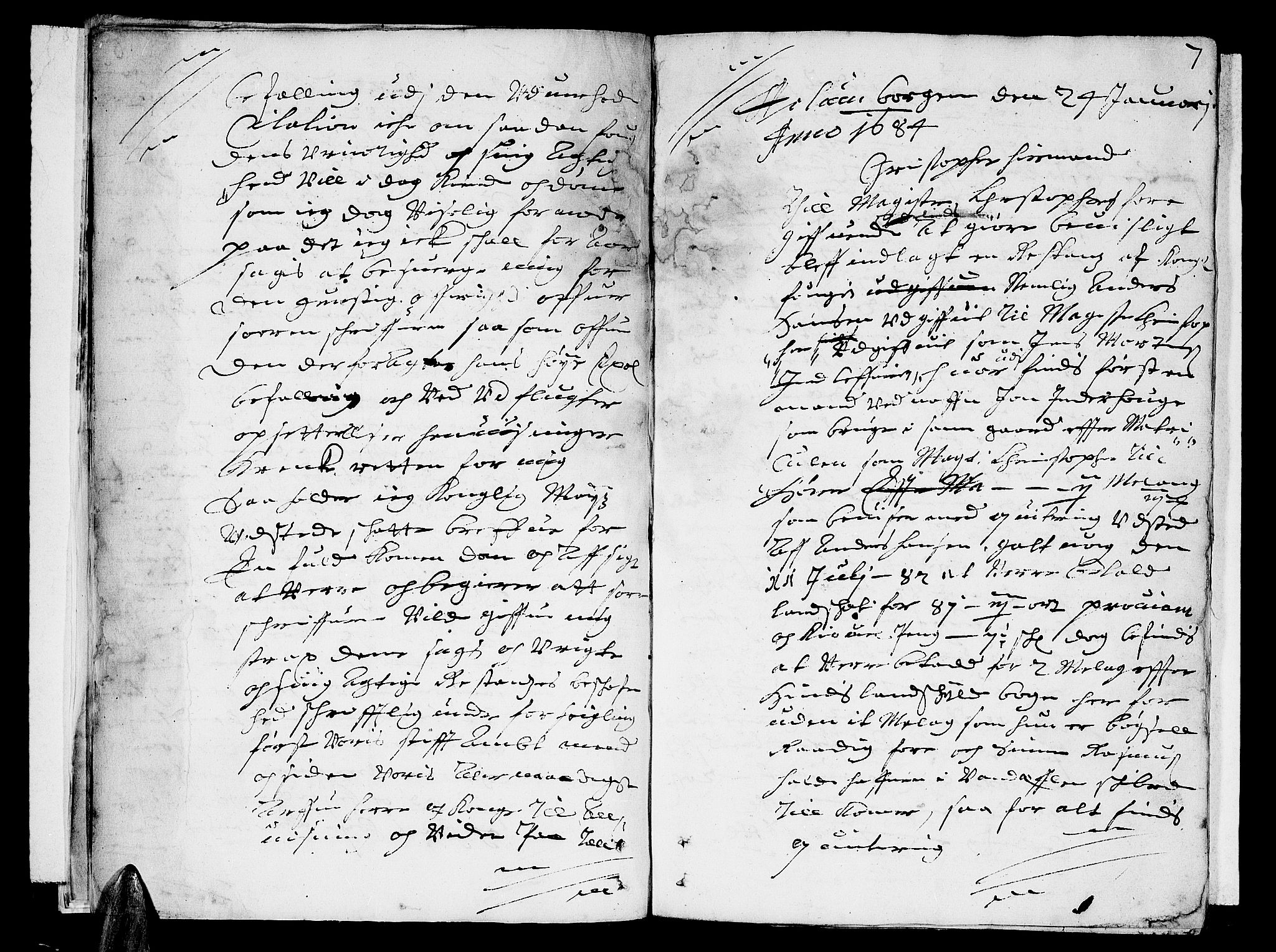 Sunnmøre sorenskriveri, AV/SAT-A-0005/1/1A/L0013: Tingbok 12, 1684, s. 6b-7a