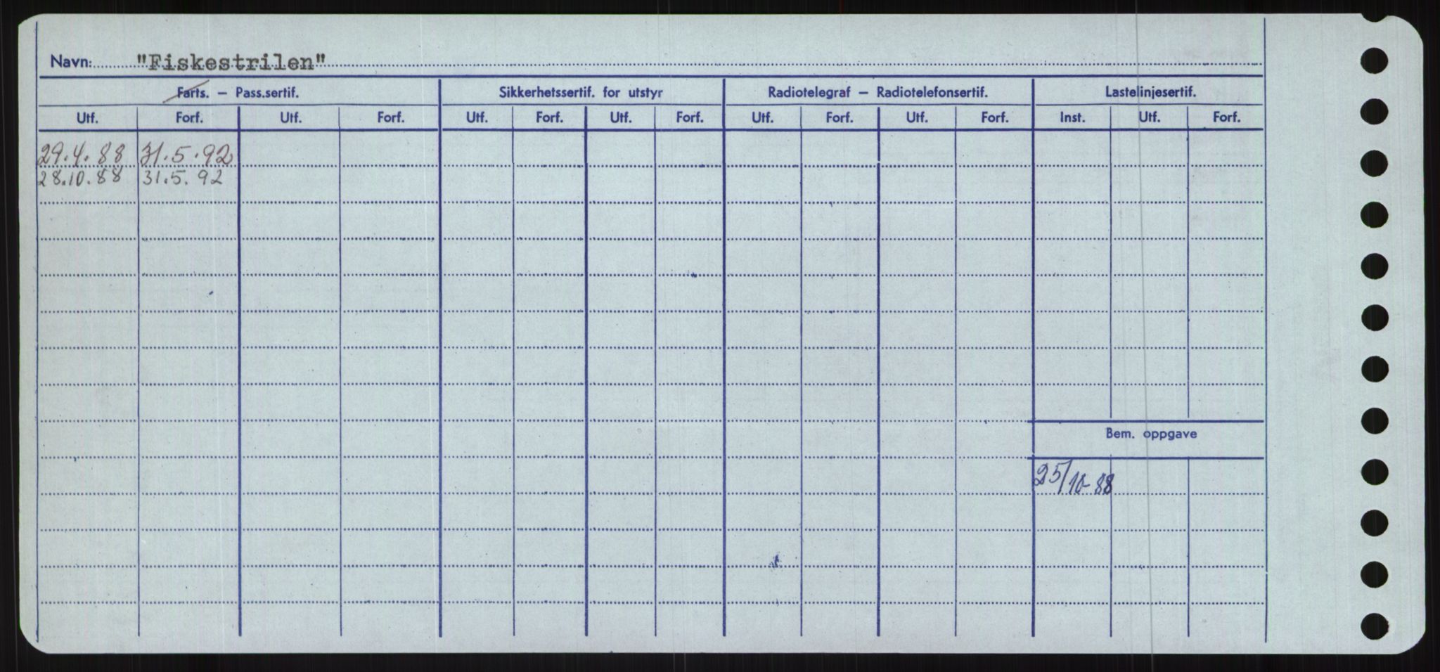 Sjøfartsdirektoratet med forløpere, Skipsmålingen, RA/S-1627/H/Ha/L0002/0001: Fartøy, Eik-Hill / Fartøy, Eik-F, s. 452