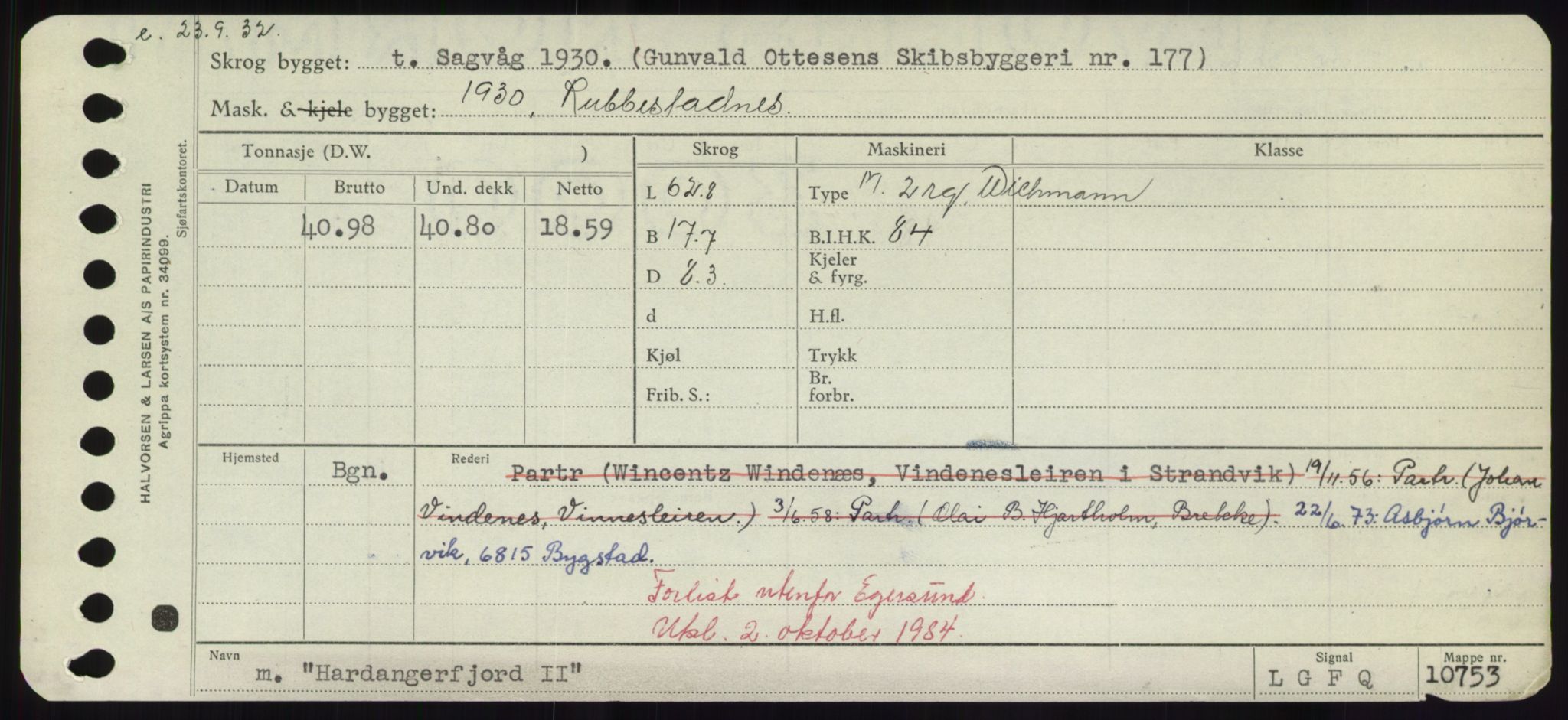 Sjøfartsdirektoratet med forløpere, Skipsmålingen, AV/RA-S-1627/H/Hd/L0014: Fartøy, H-Havl, s. 313