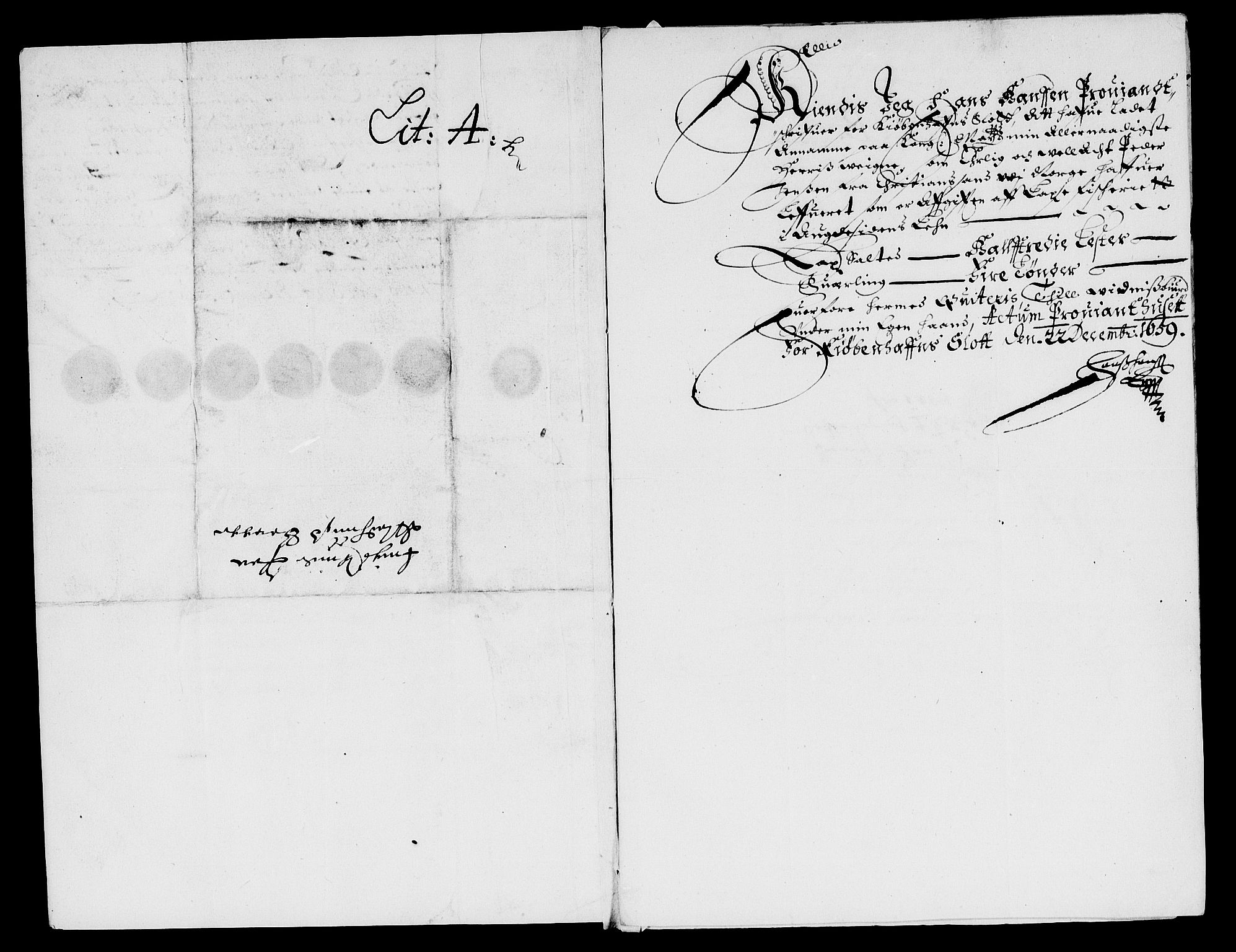 Rentekammeret inntil 1814, Reviderte regnskaper, Lensregnskaper, AV/RA-EA-5023/R/Rb/Rbq/L0048: Nedenes len. Mandals len. Råbyggelag., 1659-1660