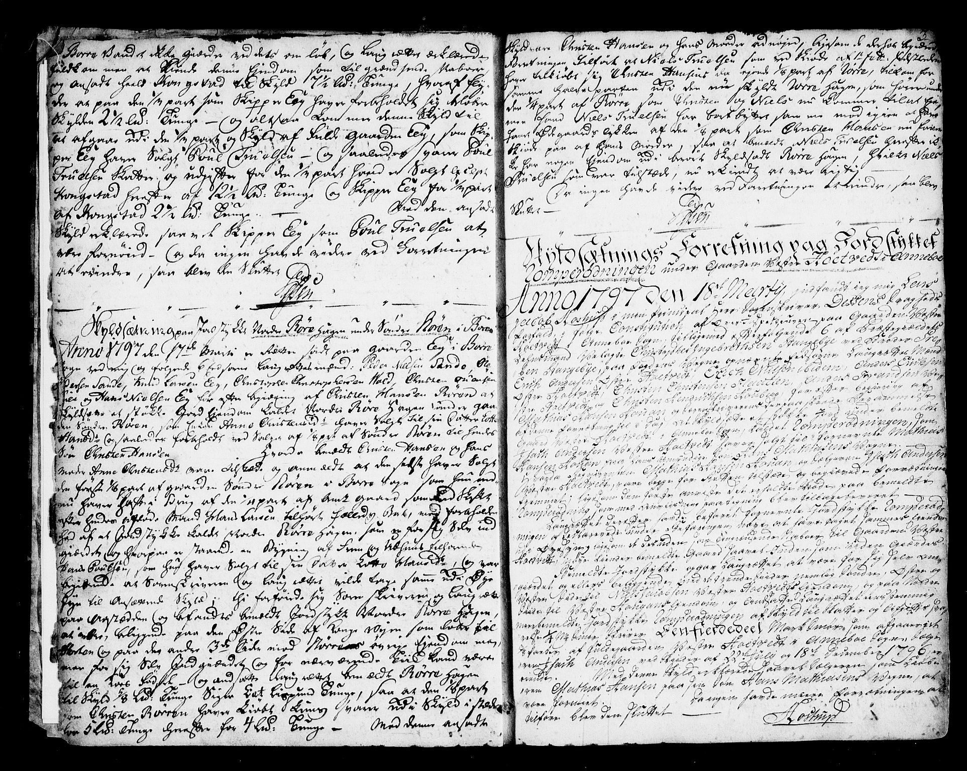 Søndre Jarlsberg sorenskriveri, AV/SAKO-A-129/F/Fa/L0025: Tingbok, 1797-1802, s. 3