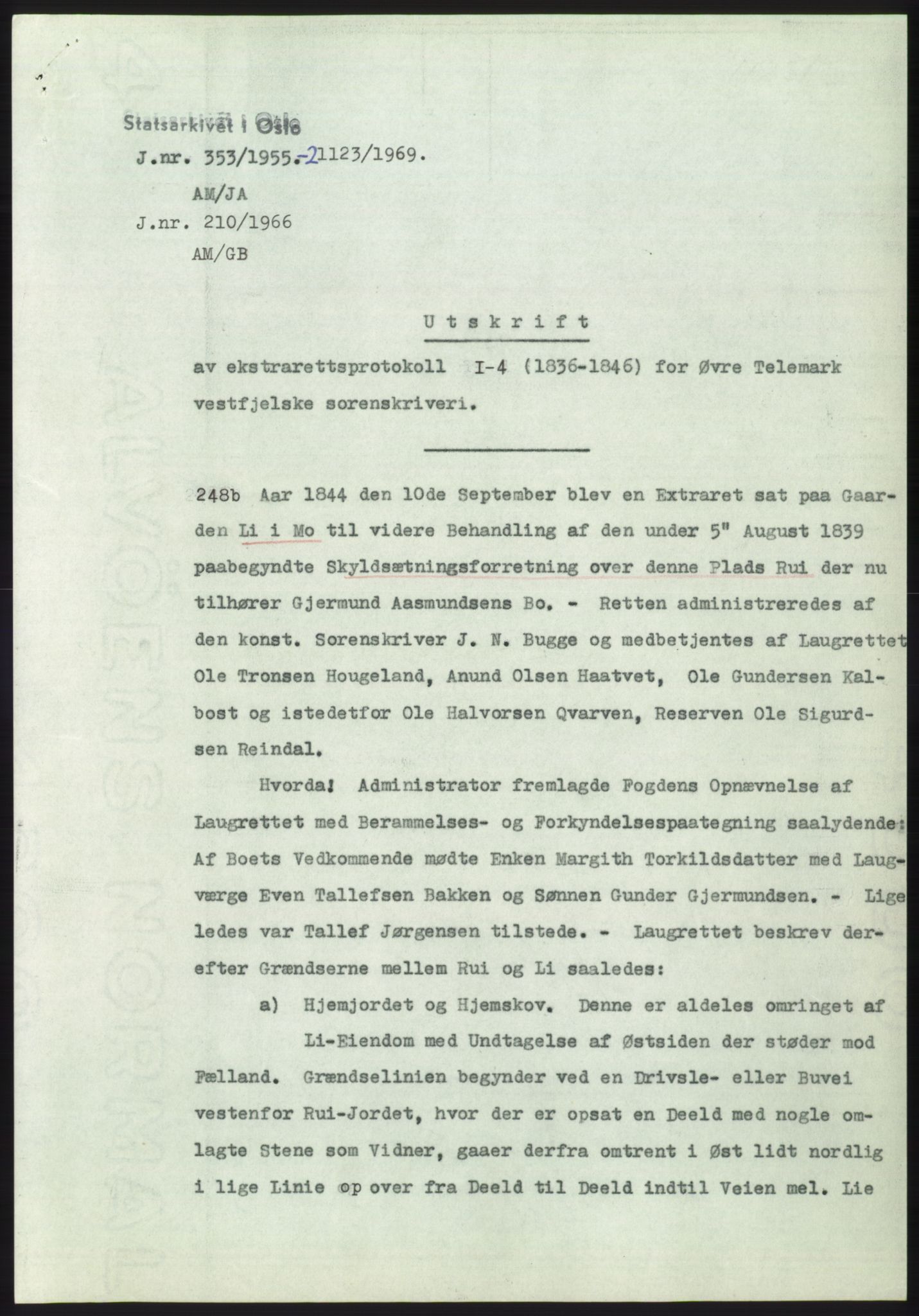 Statsarkivet i Kongsberg, SAKO/A-0001, 1955, s. 155