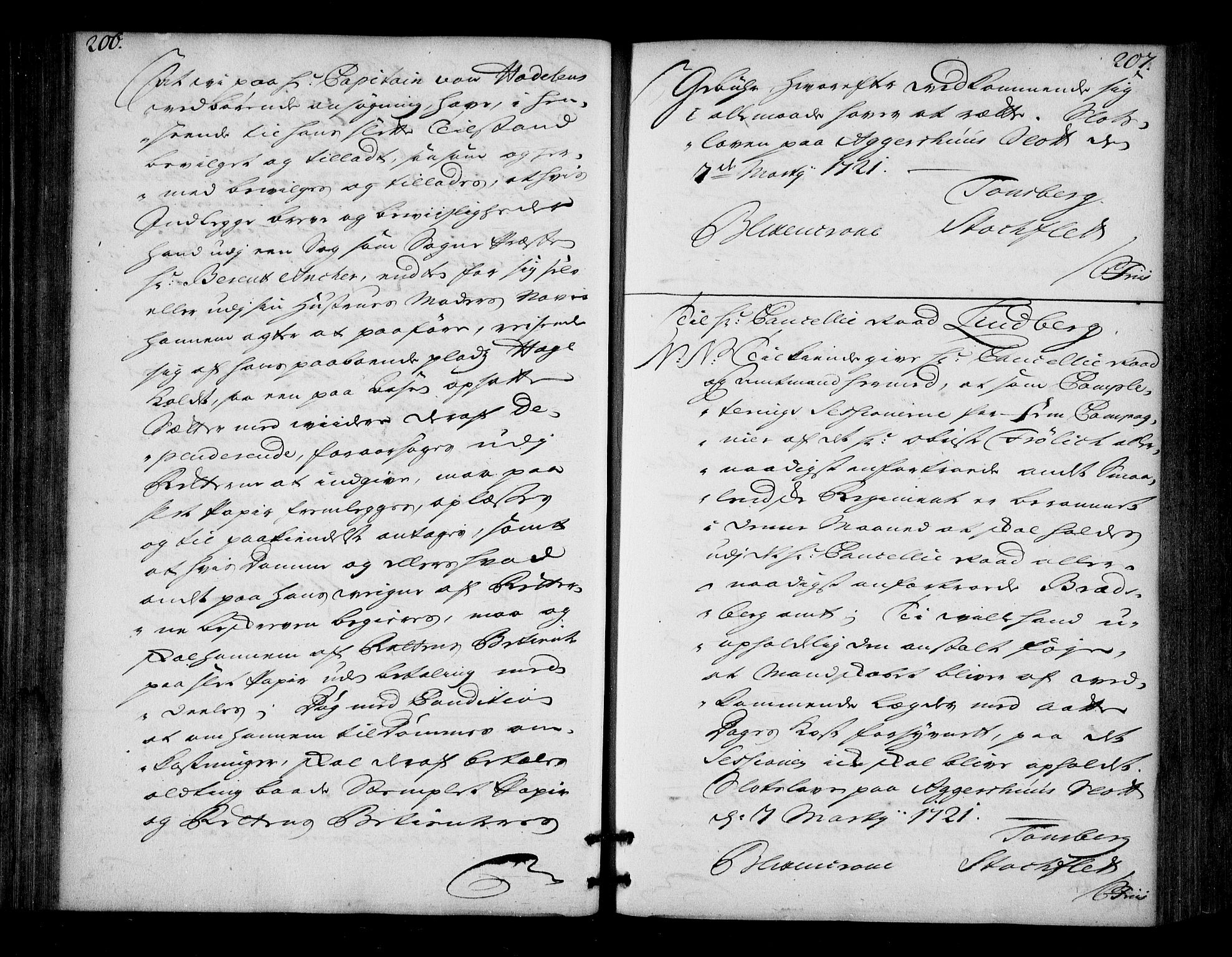 Stattholderembetet 1572-1771, AV/RA-EA-2870/Bd/L0013: Ordreprotokoll, 1720-1722, s. 206-207