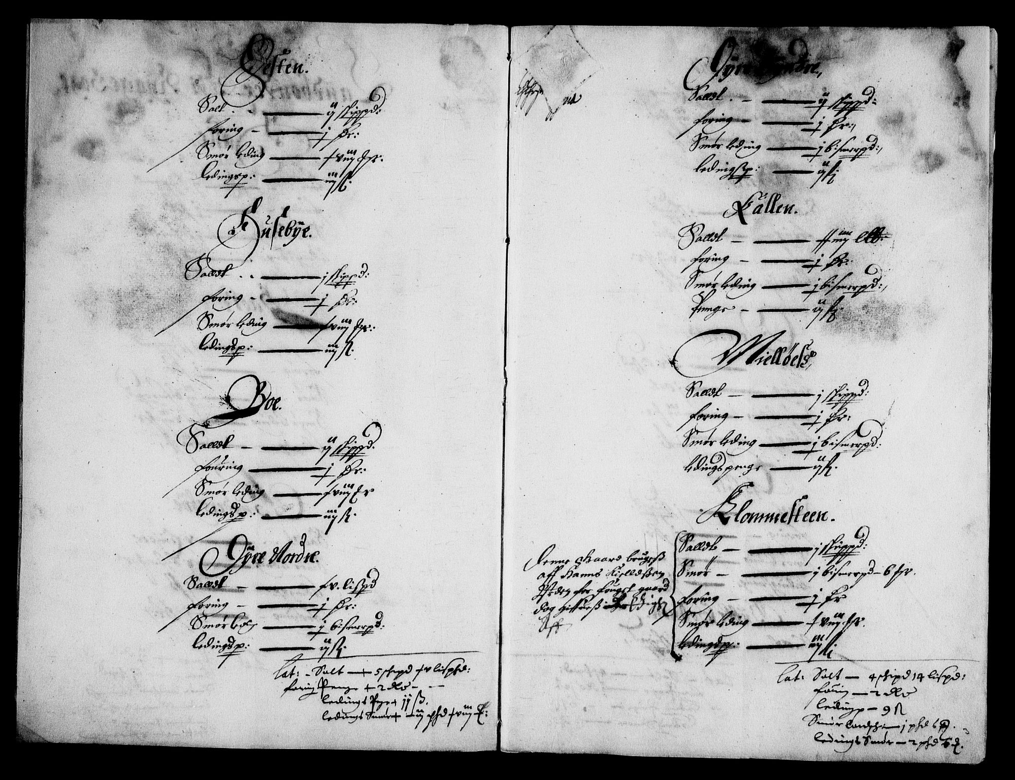 Rentekammeret inntil 1814, Realistisk ordnet avdeling, RA/EA-4070/On/L0007: [Jj 8]: Jordebøker og dokumenter innlevert til kongelig kommisjon 1672: Verne klosters gods, 1658-1672, s. 58