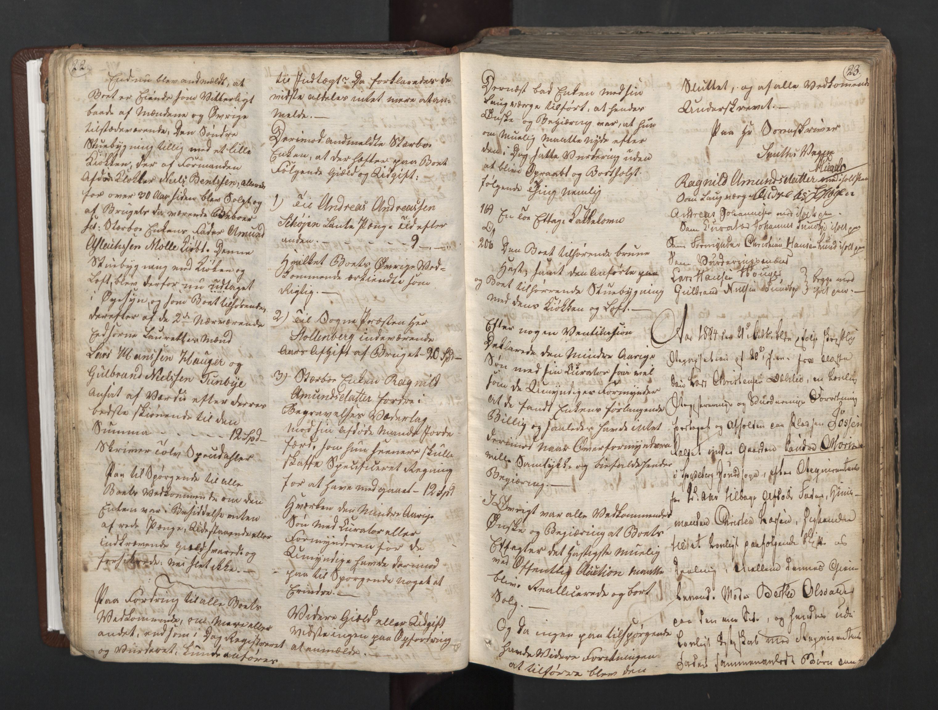 Rakkestad sorenskriveri, AV/SAO-A-10686/H/Hc/Hcb/L0001: Skifteregistreringsprotokoller, 1824-1837, s. 22-23