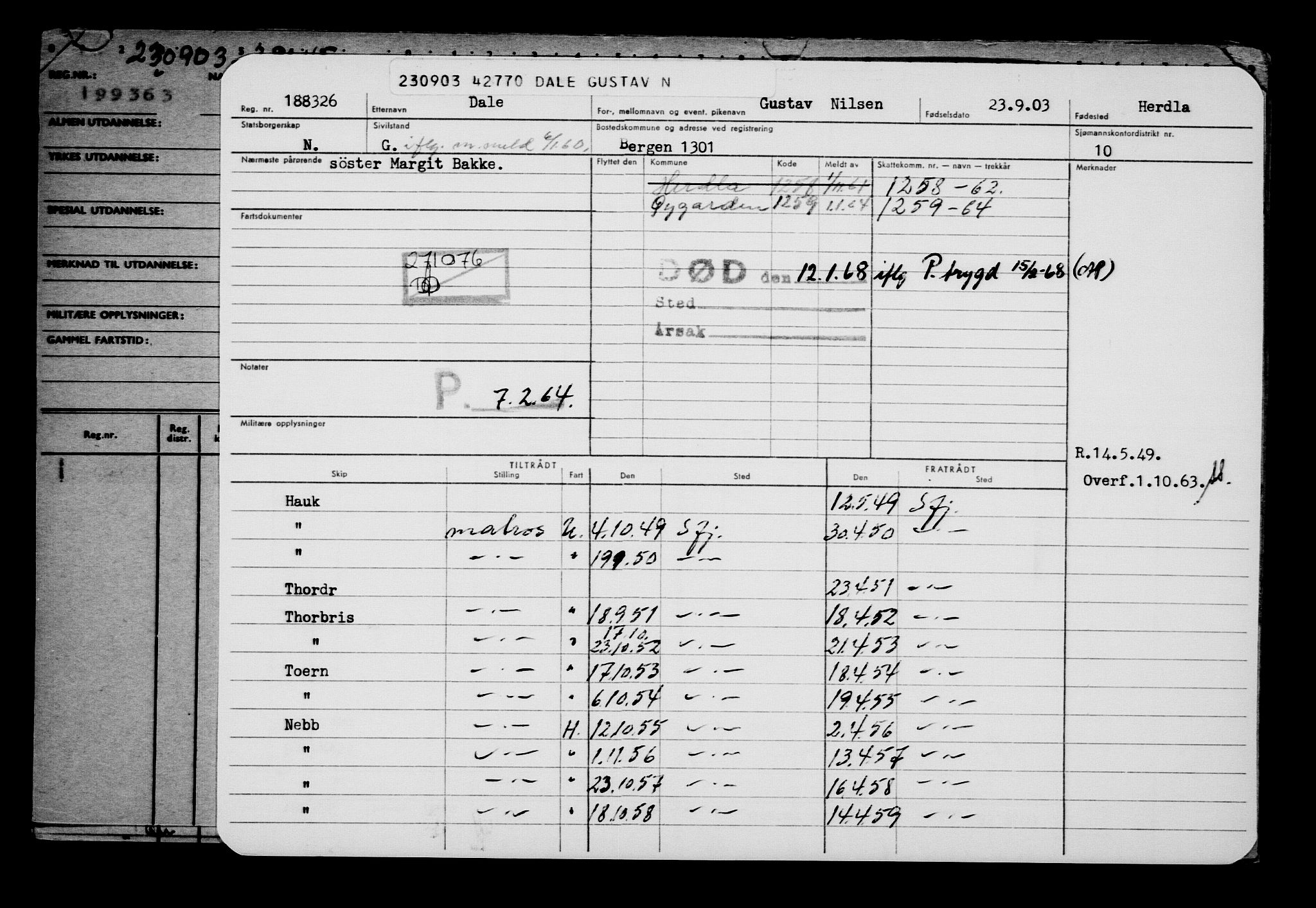 Direktoratet for sjømenn, AV/RA-S-3545/G/Gb/L0050: Hovedkort, 1903, s. 579