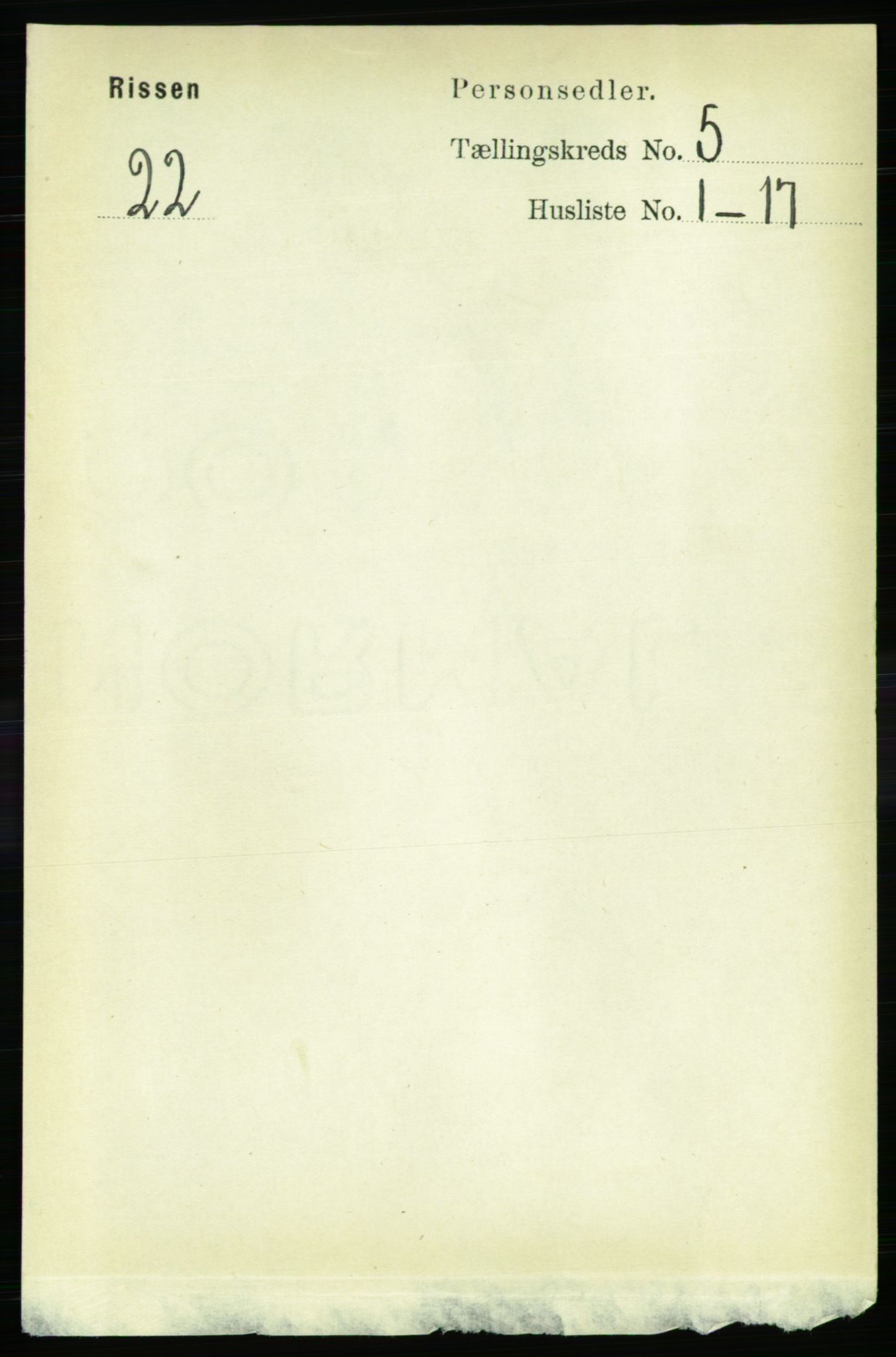 RA, Folketelling 1891 for 1624 Rissa herred, 1891, s. 2663