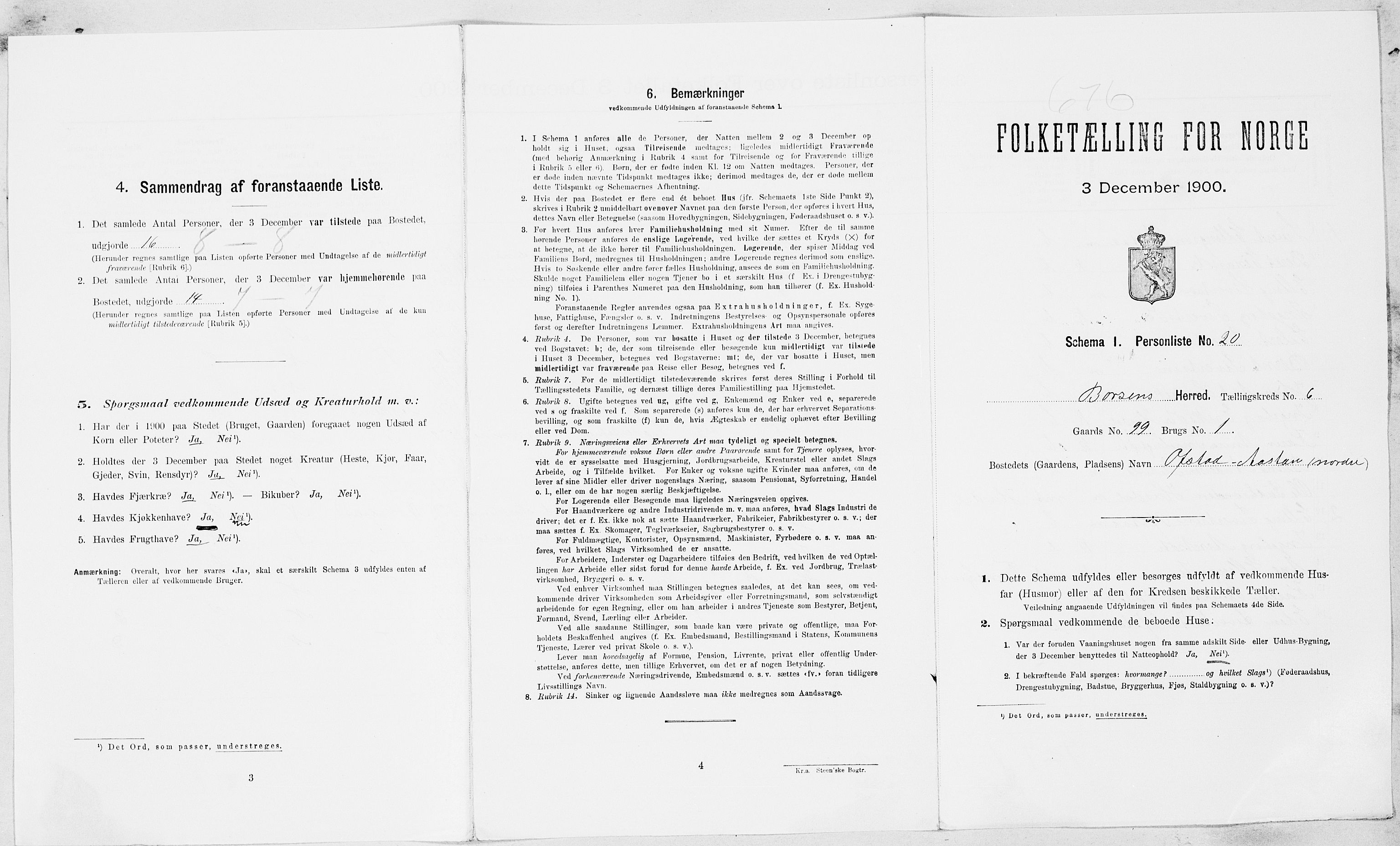 SAT, Folketelling 1900 for 1658 Børsa herred, 1900, s. 689