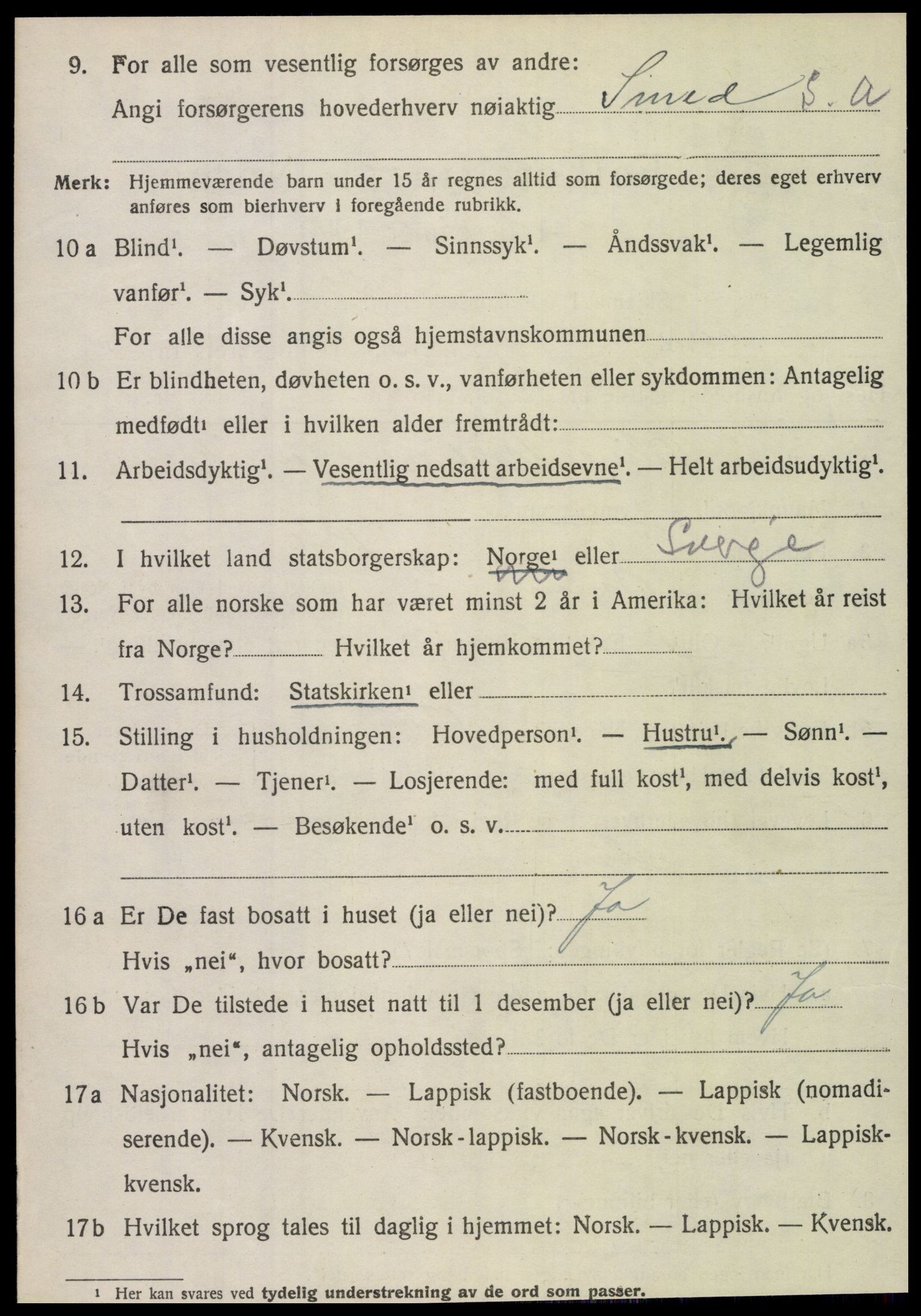 SAT, Folketelling 1920 for 1841 Fauske herred, 1920, s. 10825