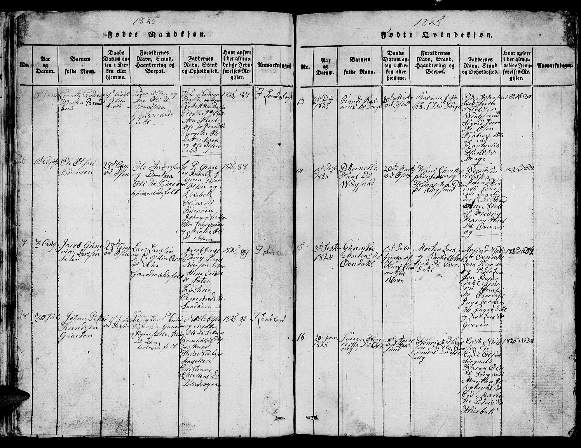 Ministerialprotokoller, klokkerbøker og fødselsregistre - Sør-Trøndelag, SAT/A-1456/657/L0714: Klokkerbok nr. 657C01, 1818-1868, s. 38