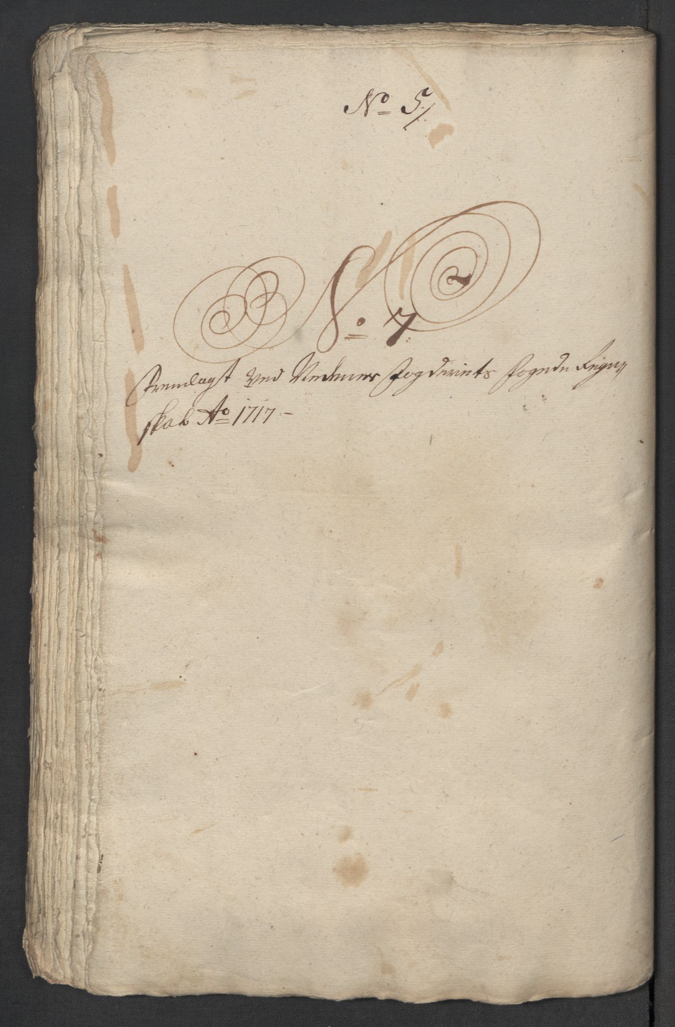 Rentekammeret inntil 1814, Reviderte regnskaper, Fogderegnskap, AV/RA-EA-4092/R39/L2326: Fogderegnskap Nedenes, 1717, s. 198