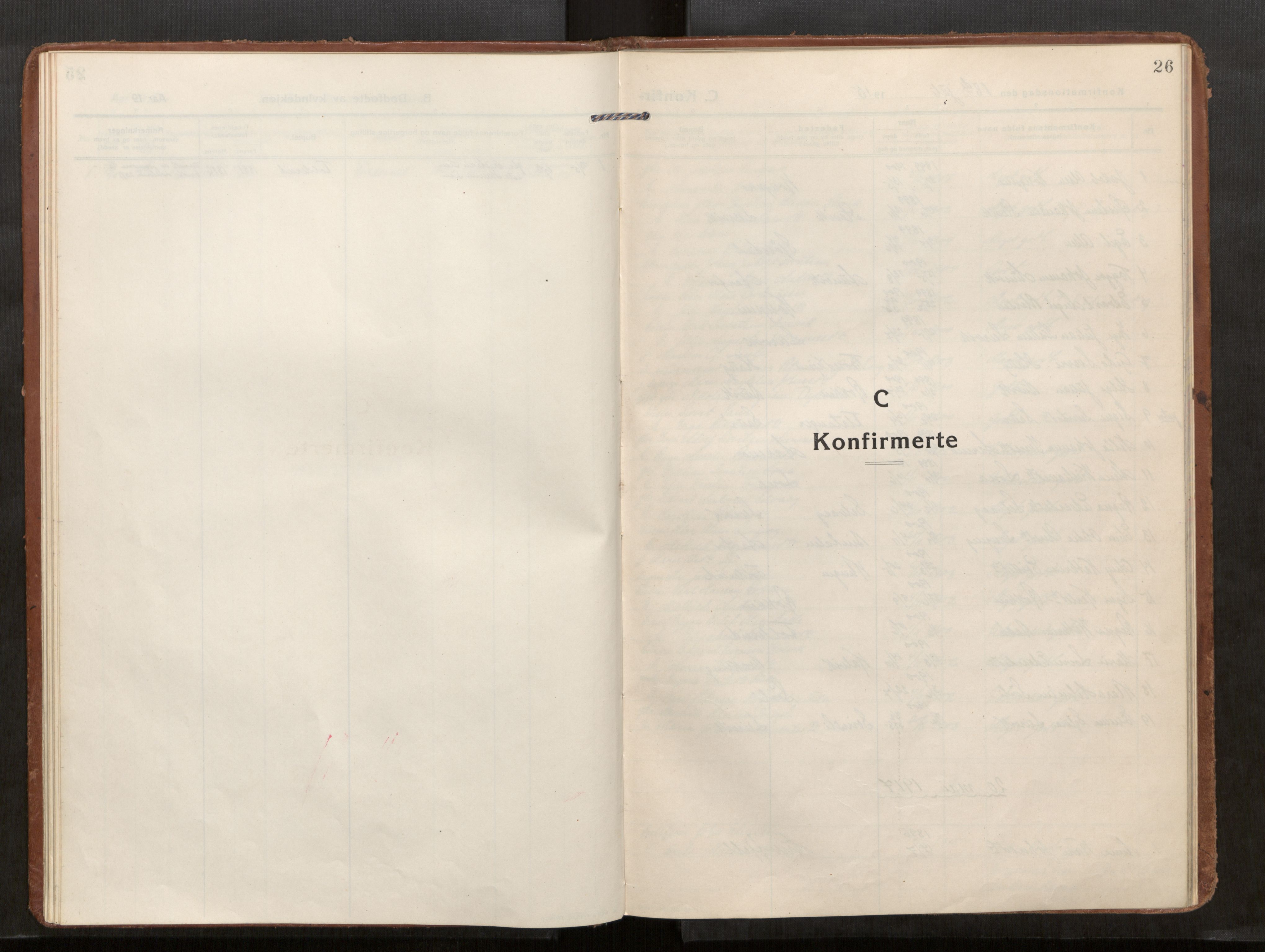 Kolvereid sokneprestkontor, SAT/A-1171/H/Ha/Haa/L0002: Ministerialbok nr. 2, 1914-1926, s. 26