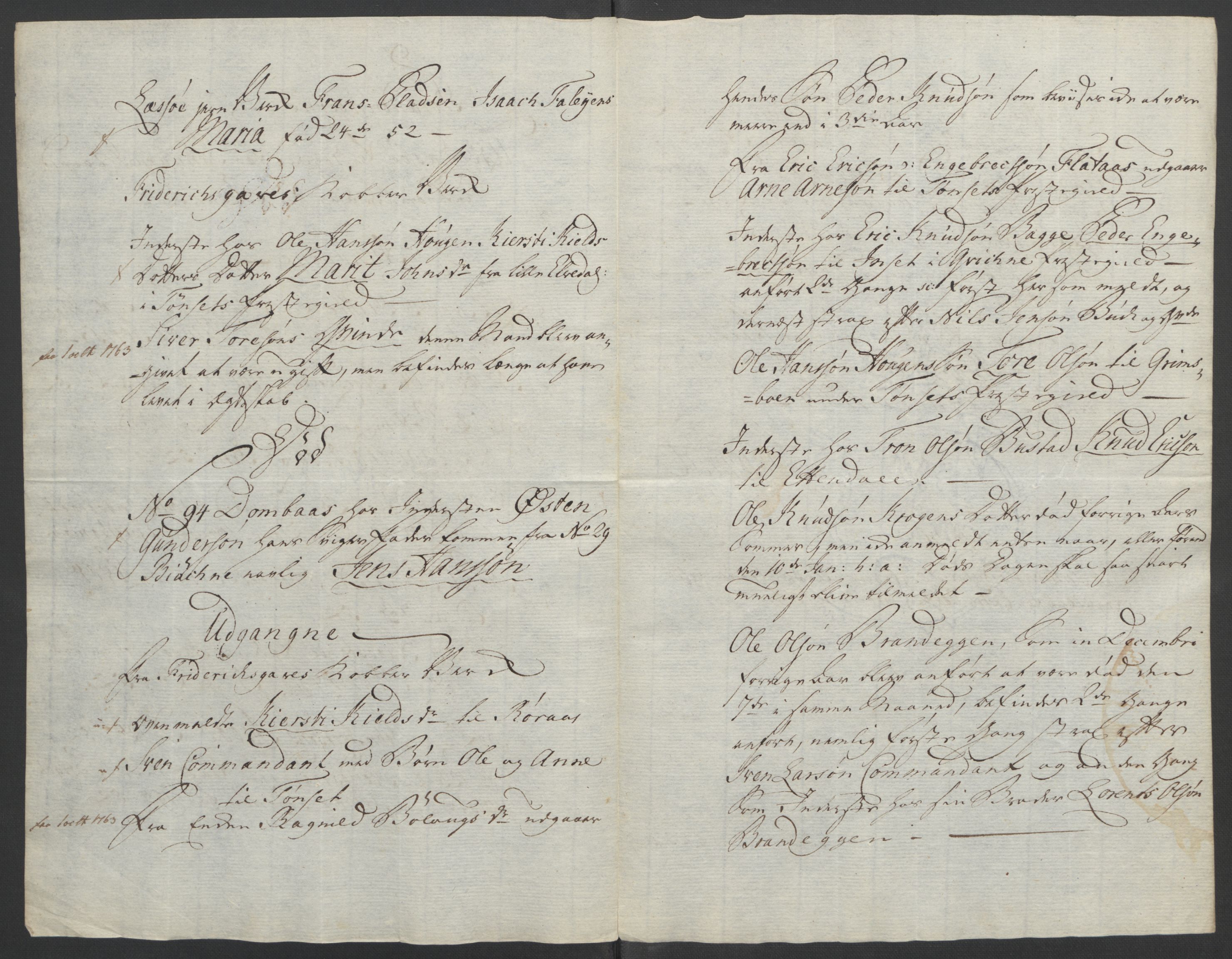 Rentekammeret inntil 1814, Reviderte regnskaper, Fogderegnskap, RA/EA-4092/R17/L1266: Ekstraskatten Gudbrandsdal, 1762-1766, s. 417