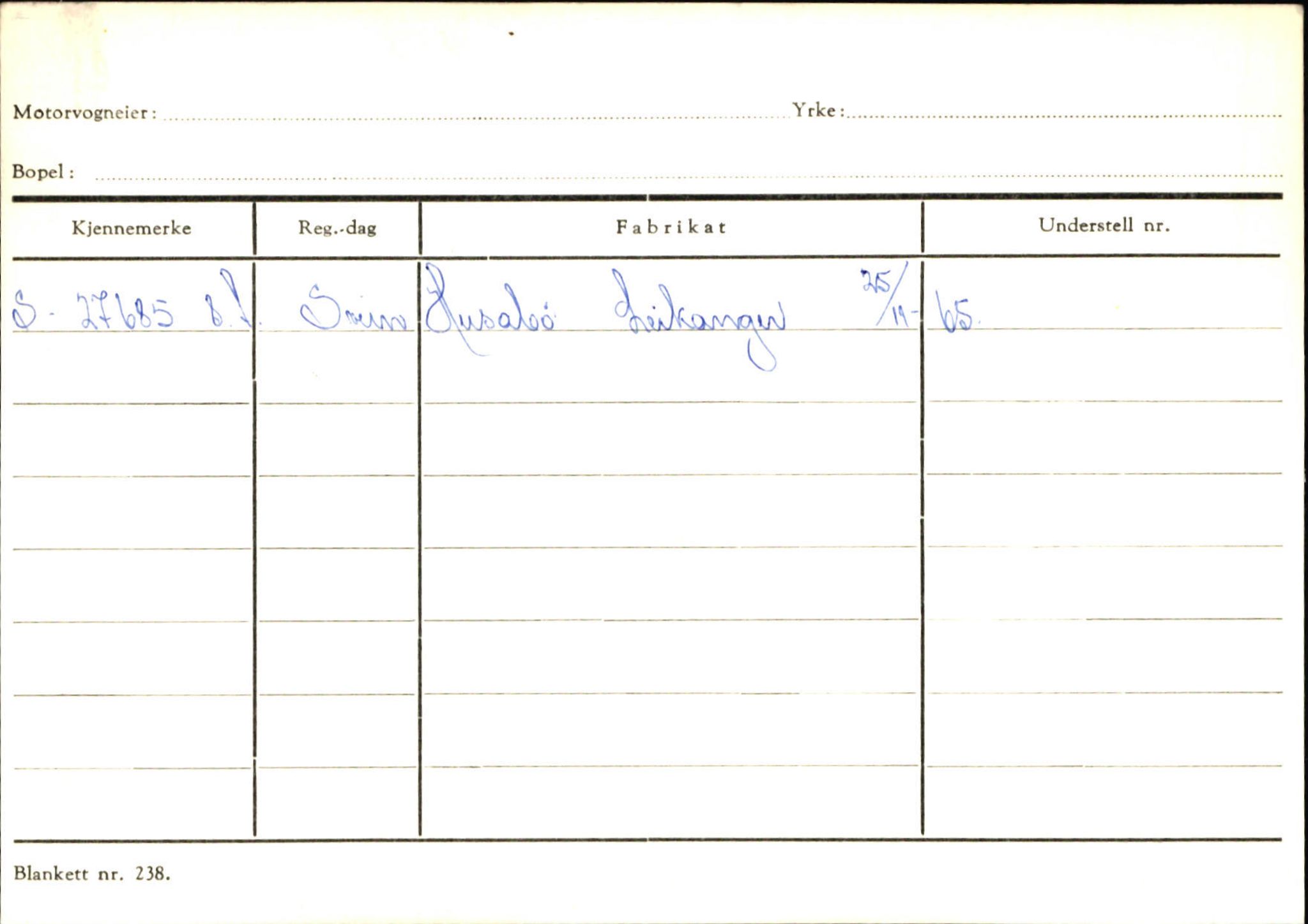 Statens vegvesen, Sogn og Fjordane vegkontor, SAB/A-5301/4/F/L0126: Eigarregister Fjaler M-Å. Leikanger A-Å, 1945-1975, s. 1664