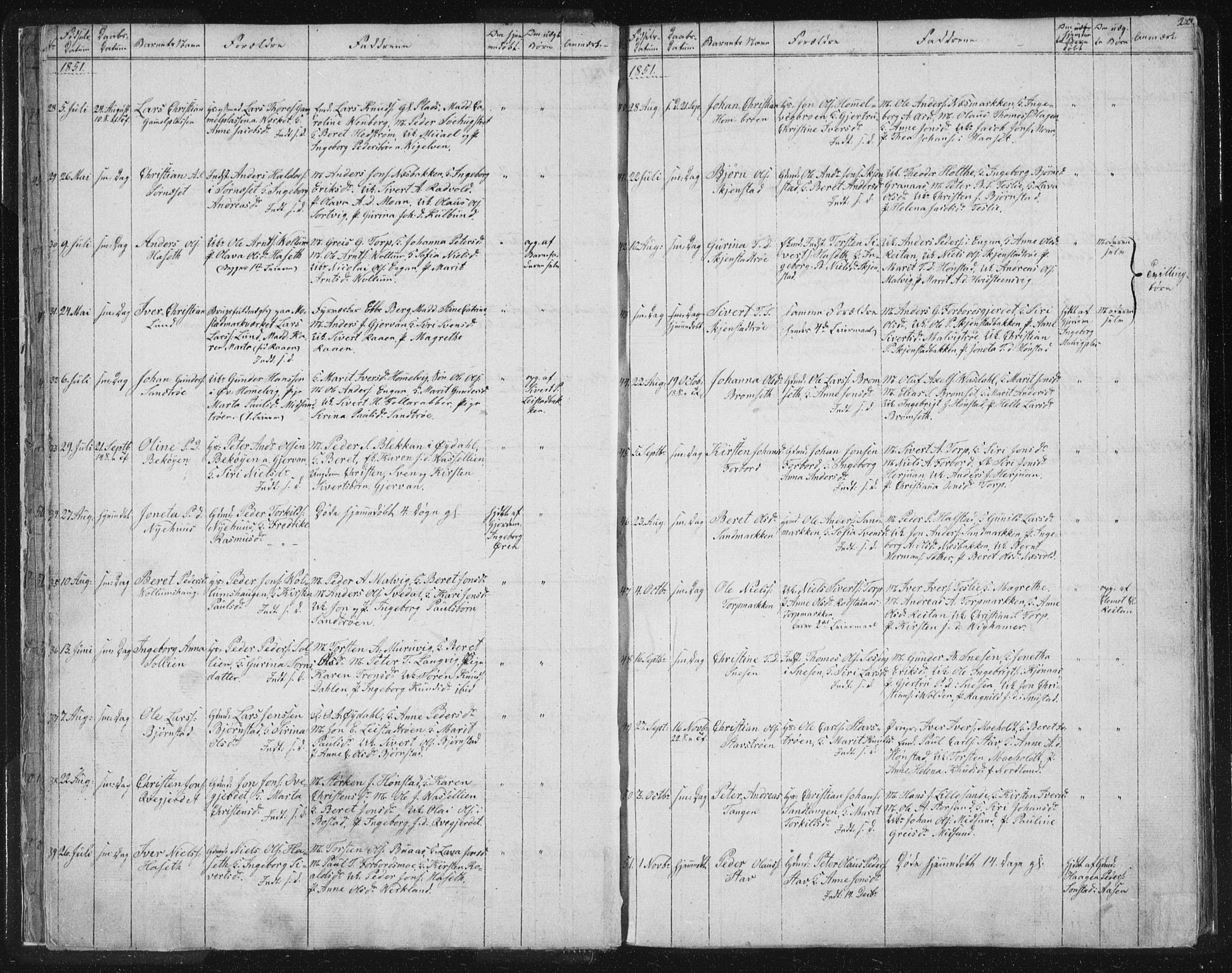 Ministerialprotokoller, klokkerbøker og fødselsregistre - Sør-Trøndelag, SAT/A-1456/616/L0406: Ministerialbok nr. 616A03, 1843-1879, s. 22