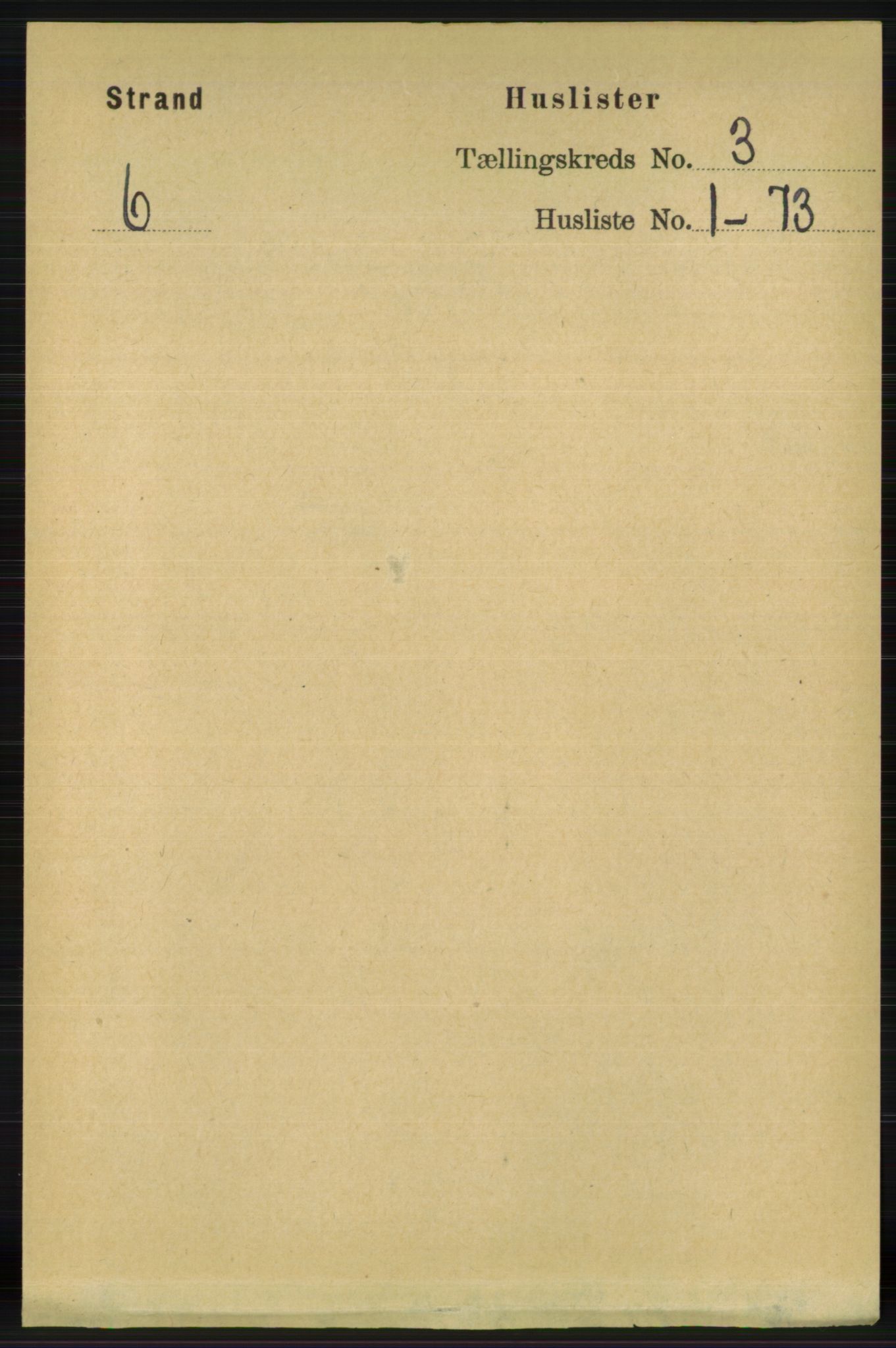 RA, Folketelling 1891 for 1130 Strand herred, 1891, s. 658
