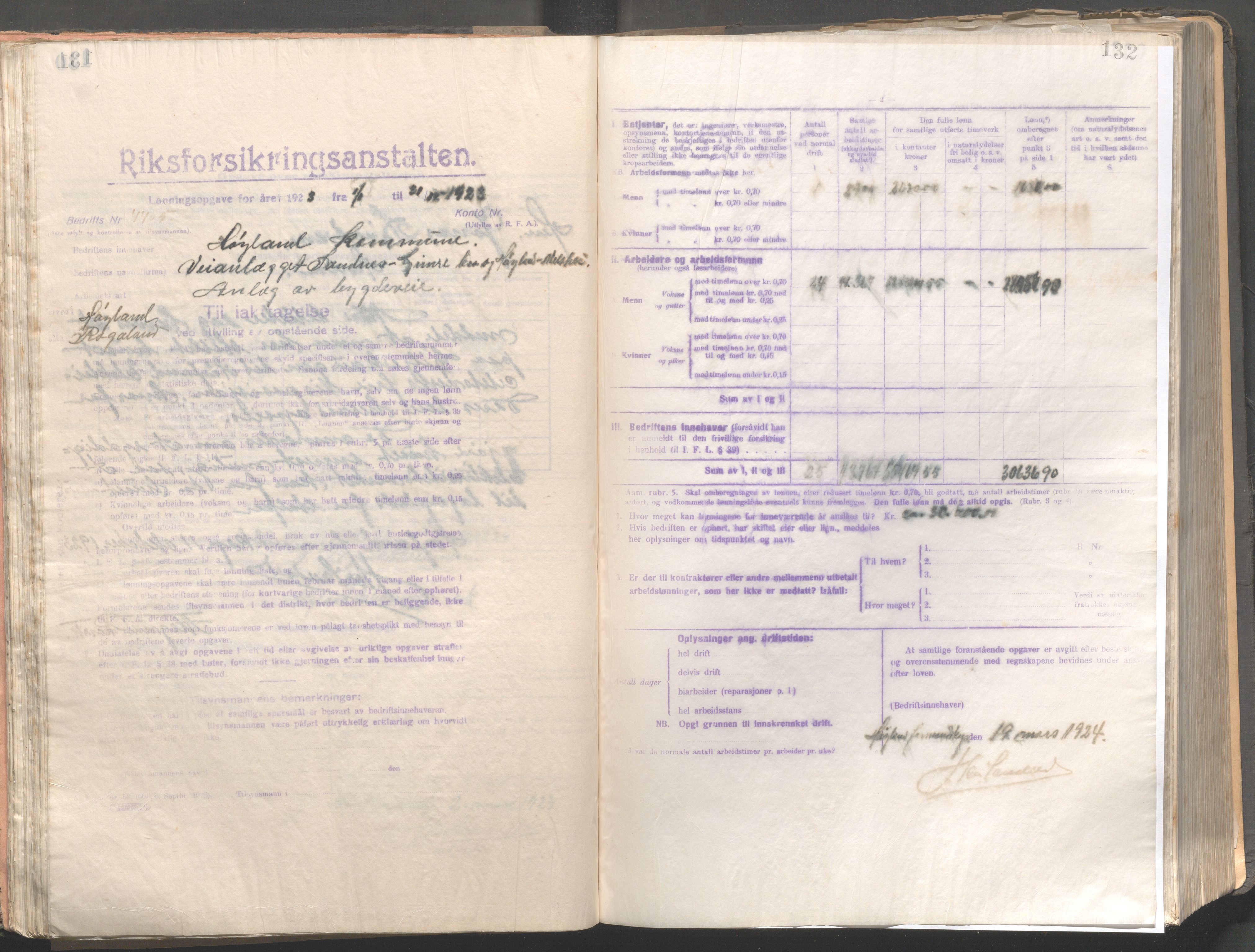 Høyland kommune - Formannskapet, IKAR/K-100046/B/L0004: Kopibok, 1916-1917, s. 132