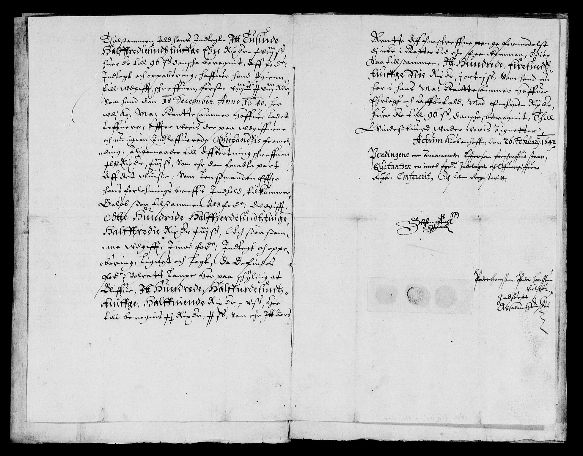 Rentekammeret inntil 1814, Reviderte regnskaper, Lensregnskaper, AV/RA-EA-5023/R/Rb/Rbz/L0033: Nordlandenes len, 1638-1647