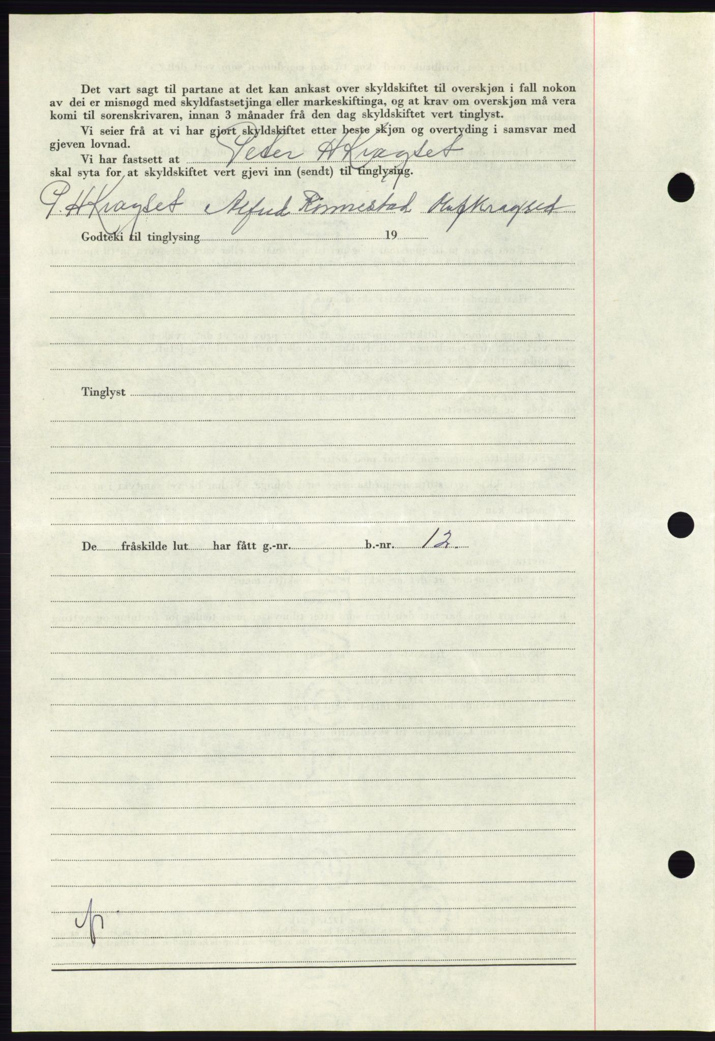 Søre Sunnmøre sorenskriveri, AV/SAT-A-4122/1/2/2C/L0105: Pantebok nr. 31A, 1956-1957, Dagboknr: 2668/1956