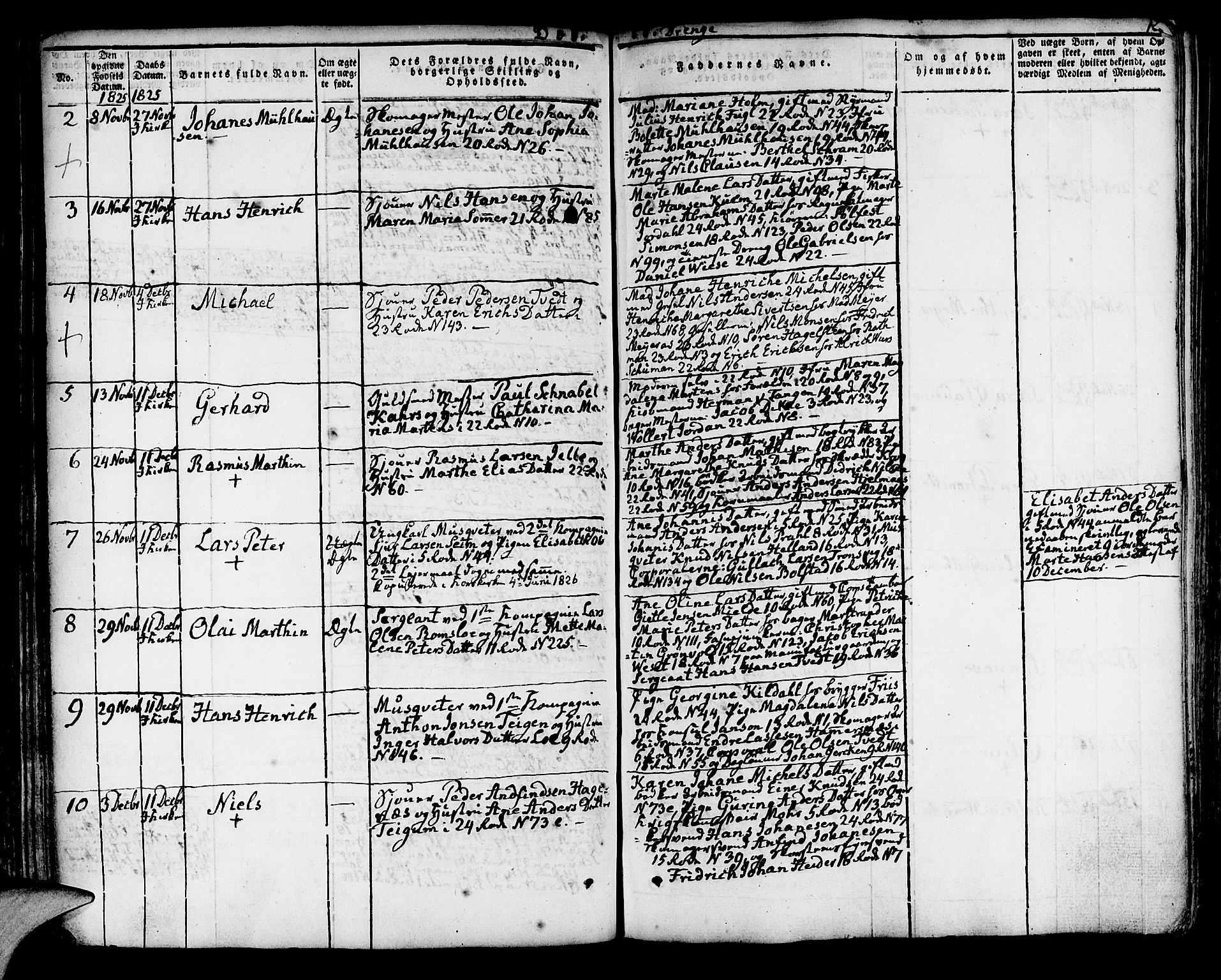 Korskirken sokneprestembete, AV/SAB-A-76101/H/Hab: Klokkerbok nr. A 3, 1821-1831, s. 100