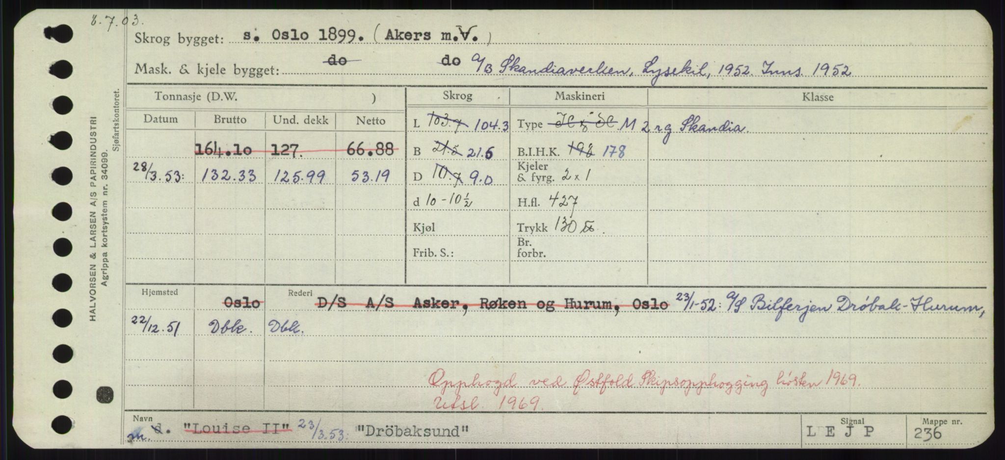 Sjøfartsdirektoratet med forløpere, Skipsmålingen, RA/S-1627/H/Hd/L0008: Fartøy, C-D, s. 665