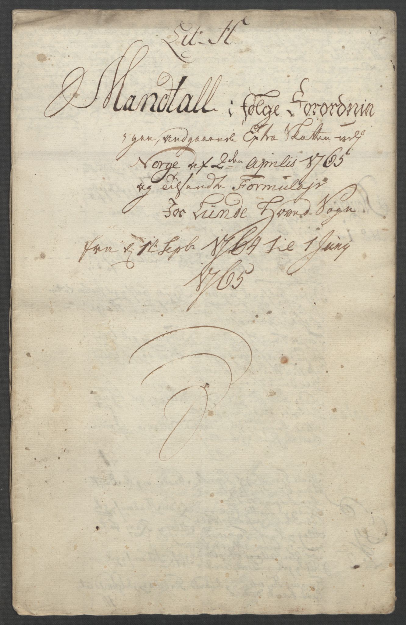 Rentekammeret inntil 1814, Reviderte regnskaper, Fogderegnskap, AV/RA-EA-4092/R46/L2836: Ekstraskatten Jæren og Dalane, 1764-1766, s. 191